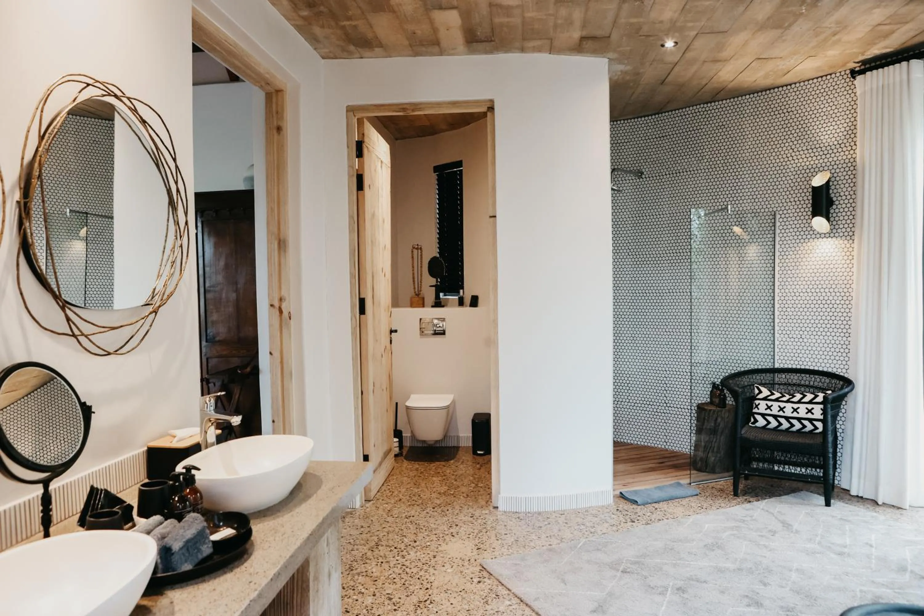 Shower in Madikwe Safari Lodge