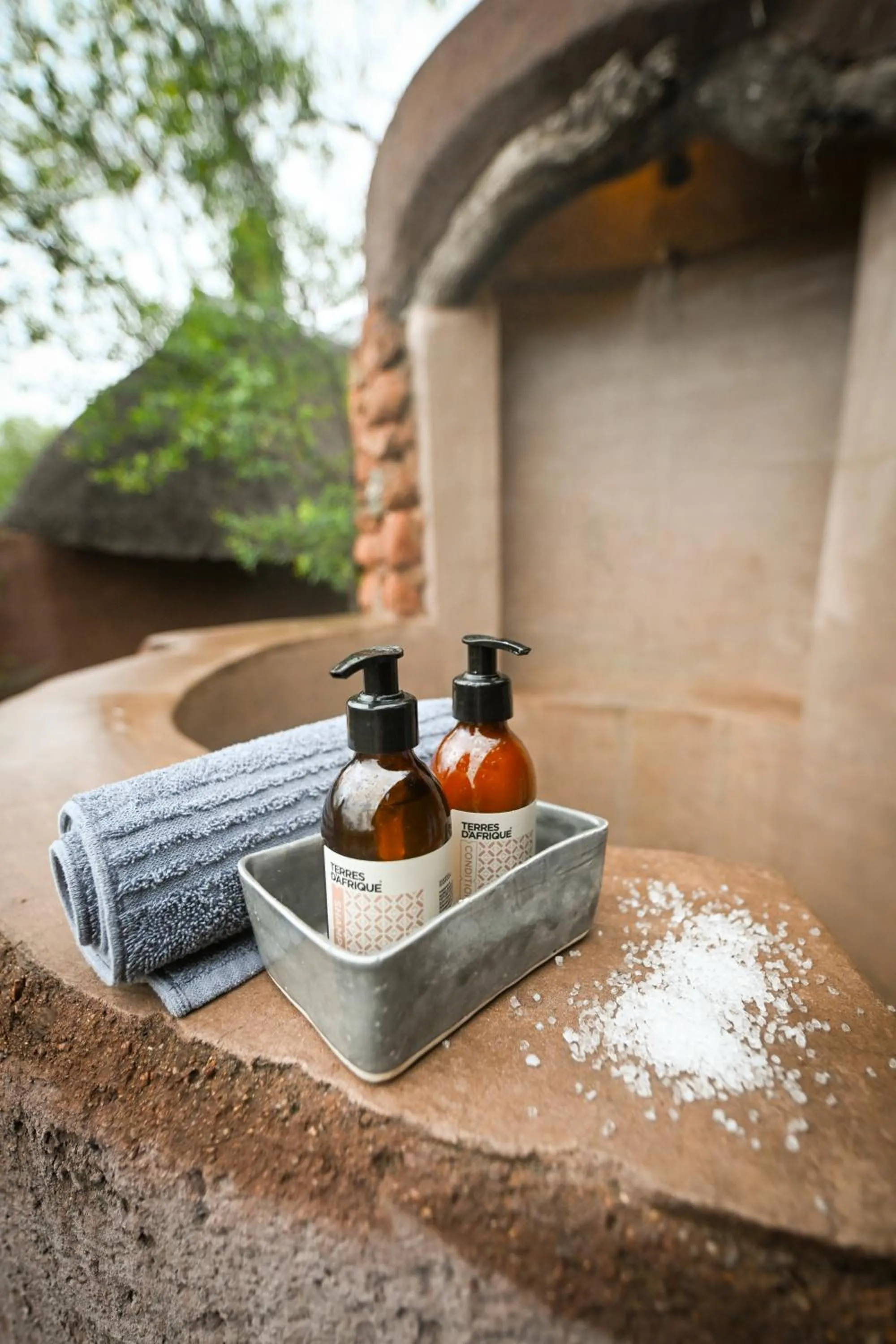 Shower in Madikwe Safari Lodge