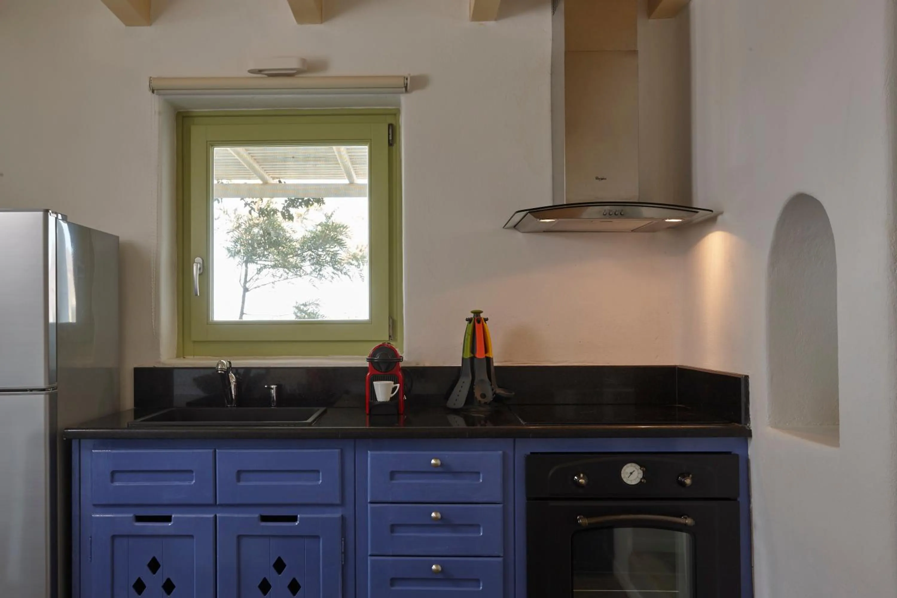 Kitchen or kitchenette in Villa Agrikoia