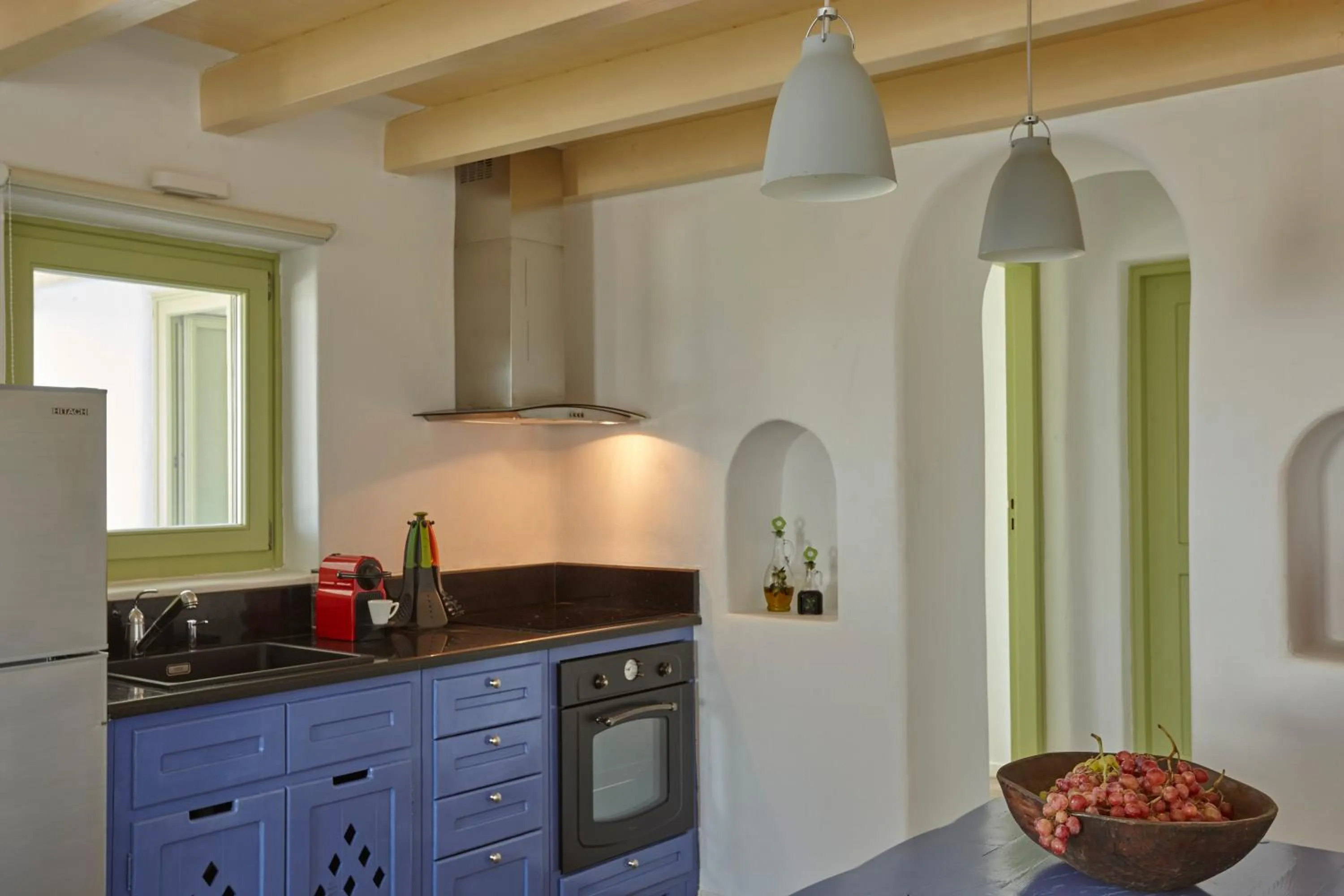 Kitchen or kitchenette in Villa Agrikoia