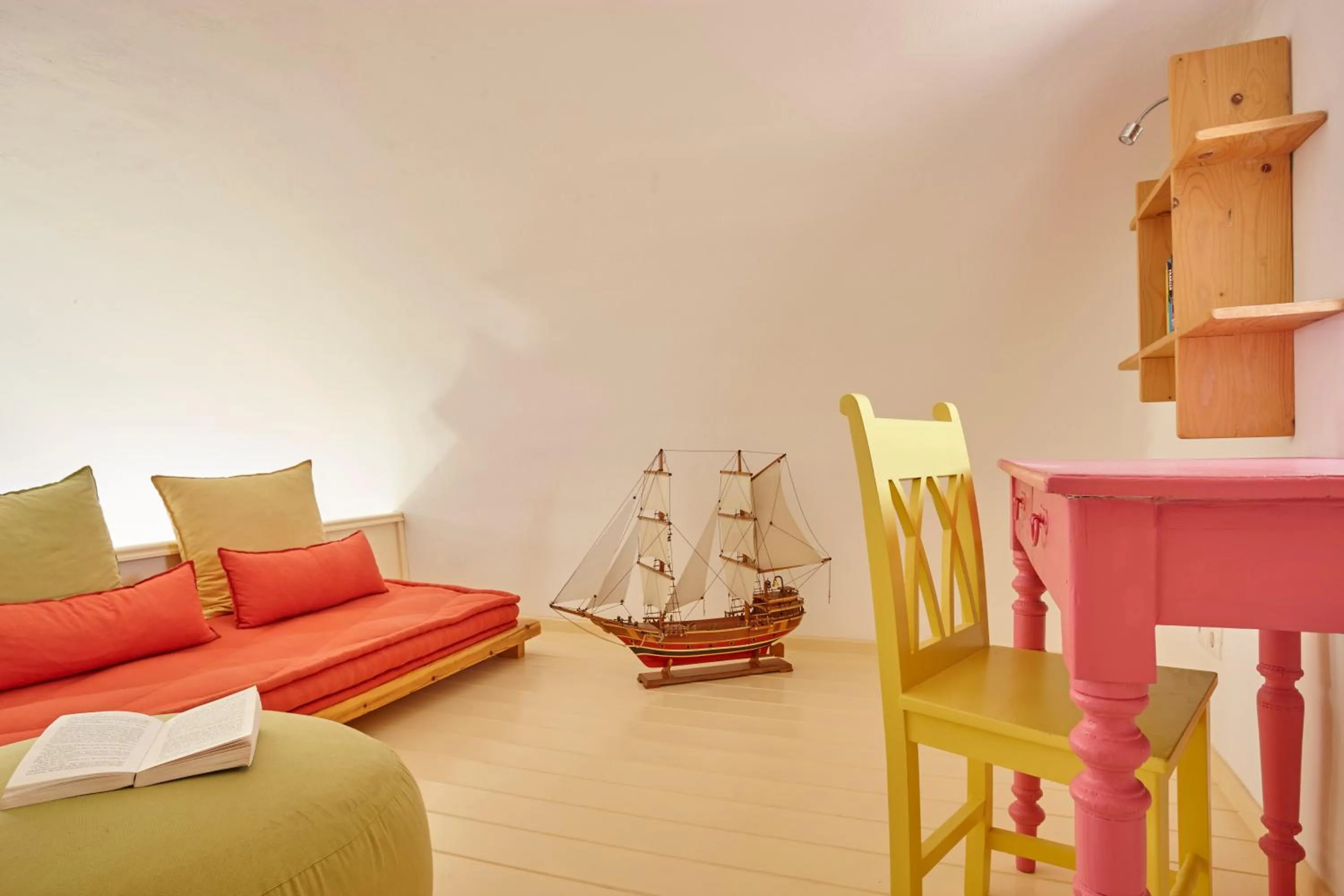 Seating area in Villa Agrikoia