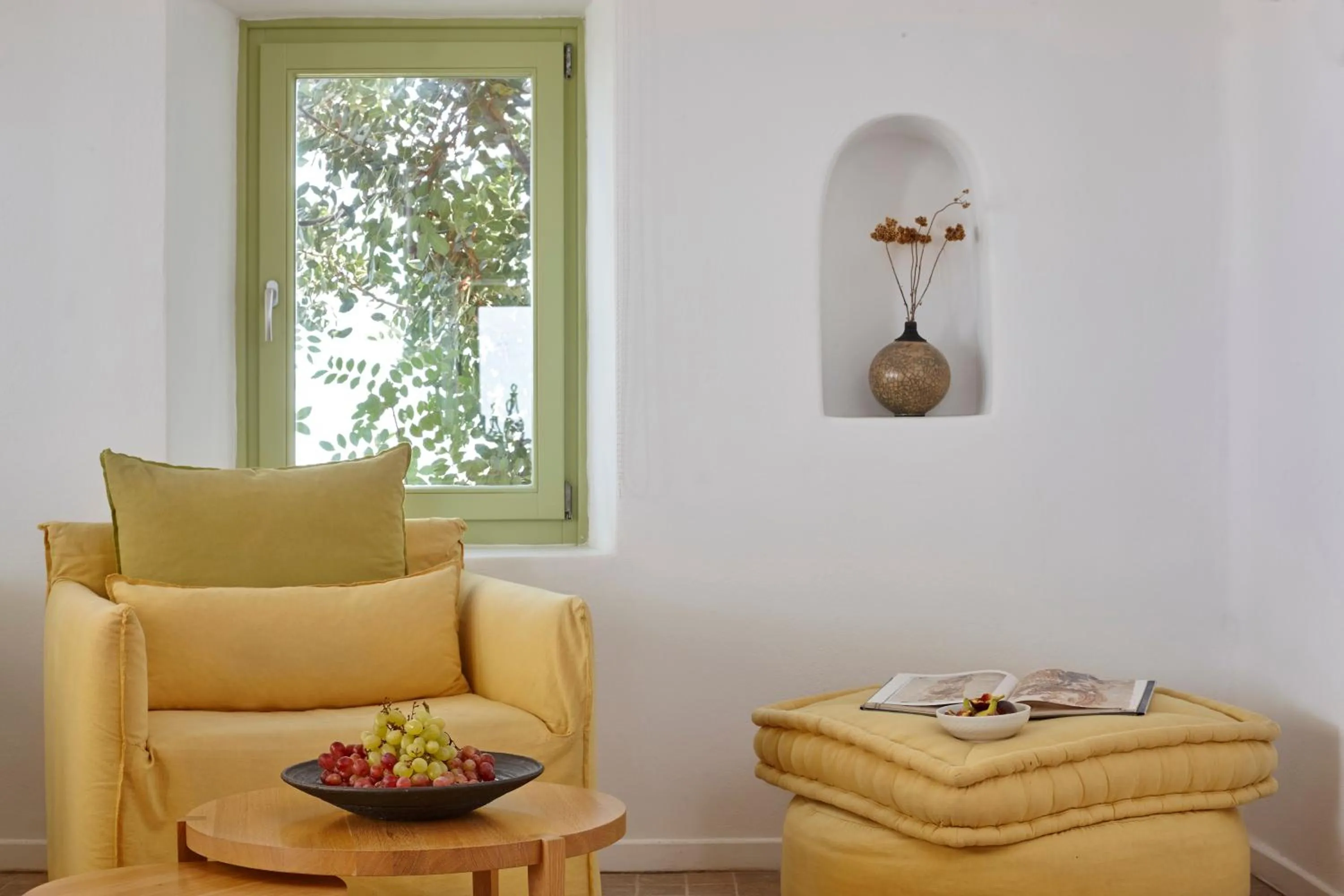 Living room in Villa Agrikoia