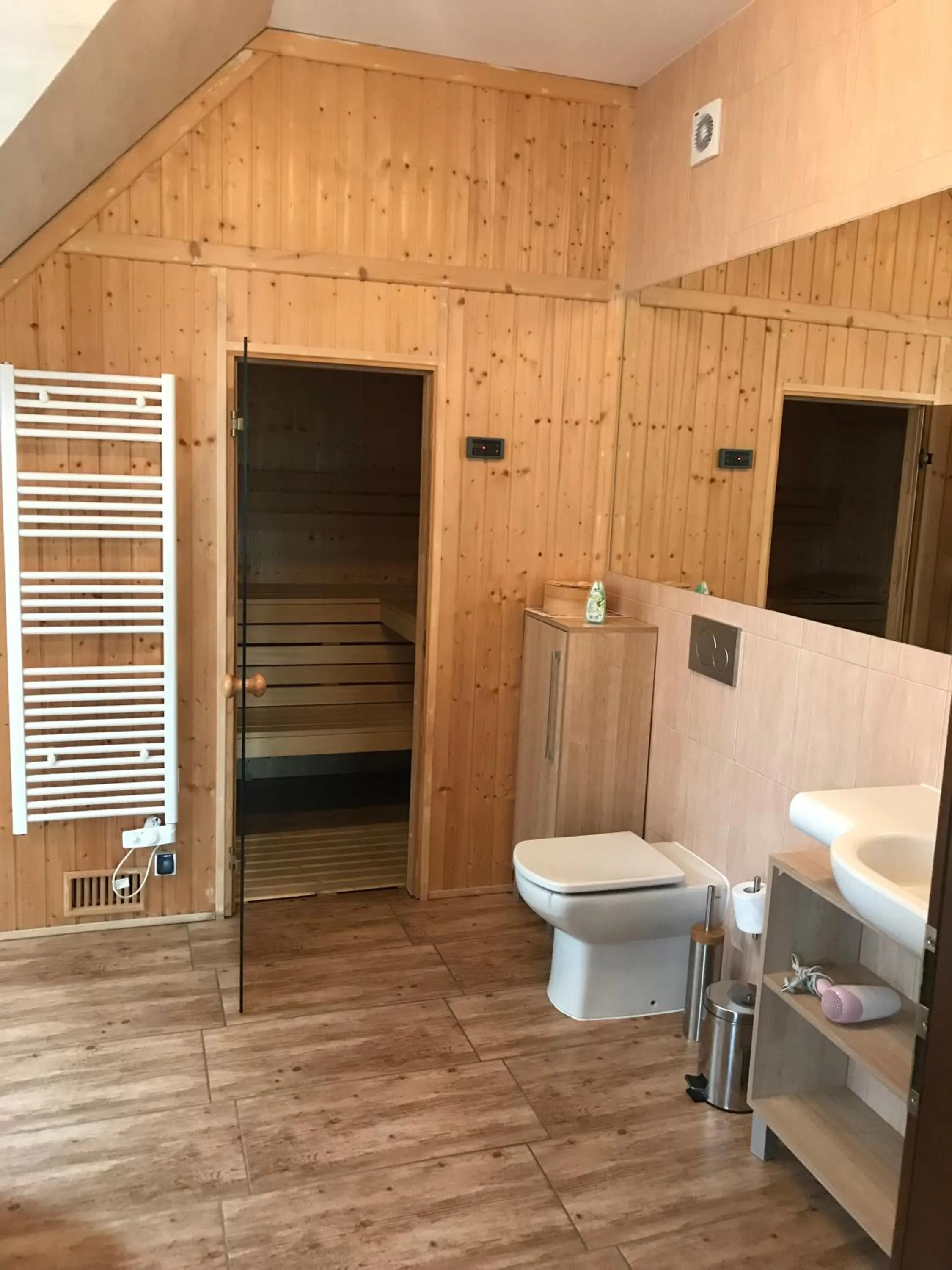Sauna in Apartament Ostoja z sauną