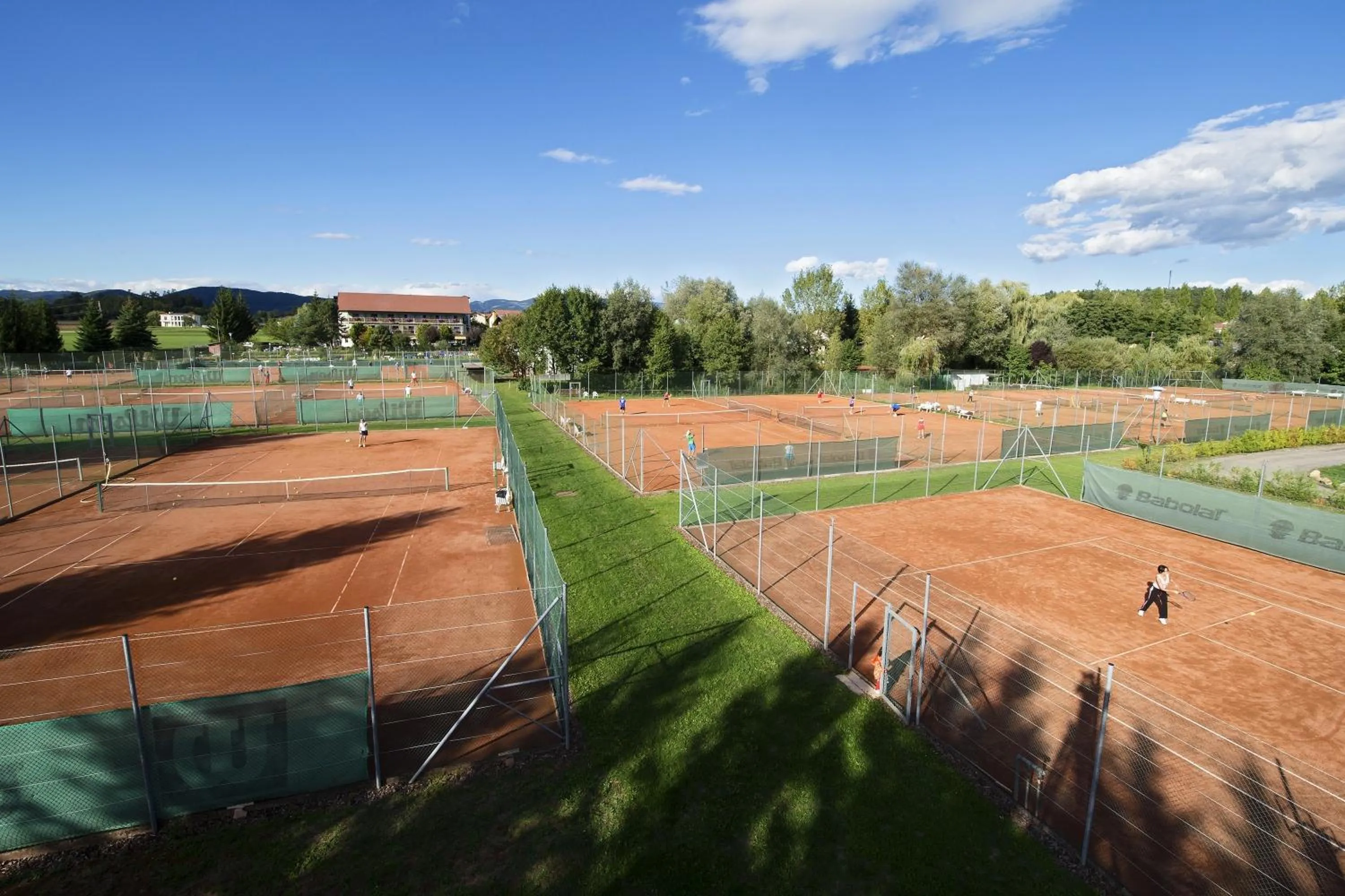 Tennis court in Golf-Tennis-Wellnesshotel Mori