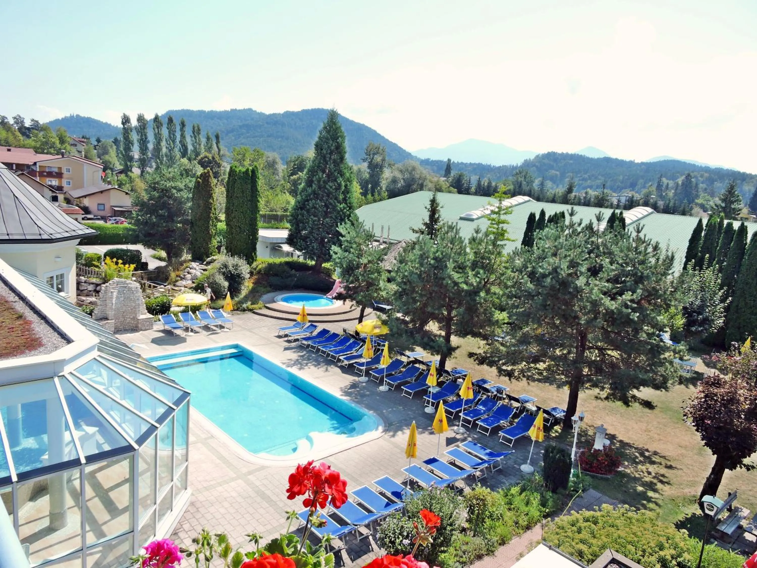 Garden in Golf-Tennis-Wellnesshotel Mori