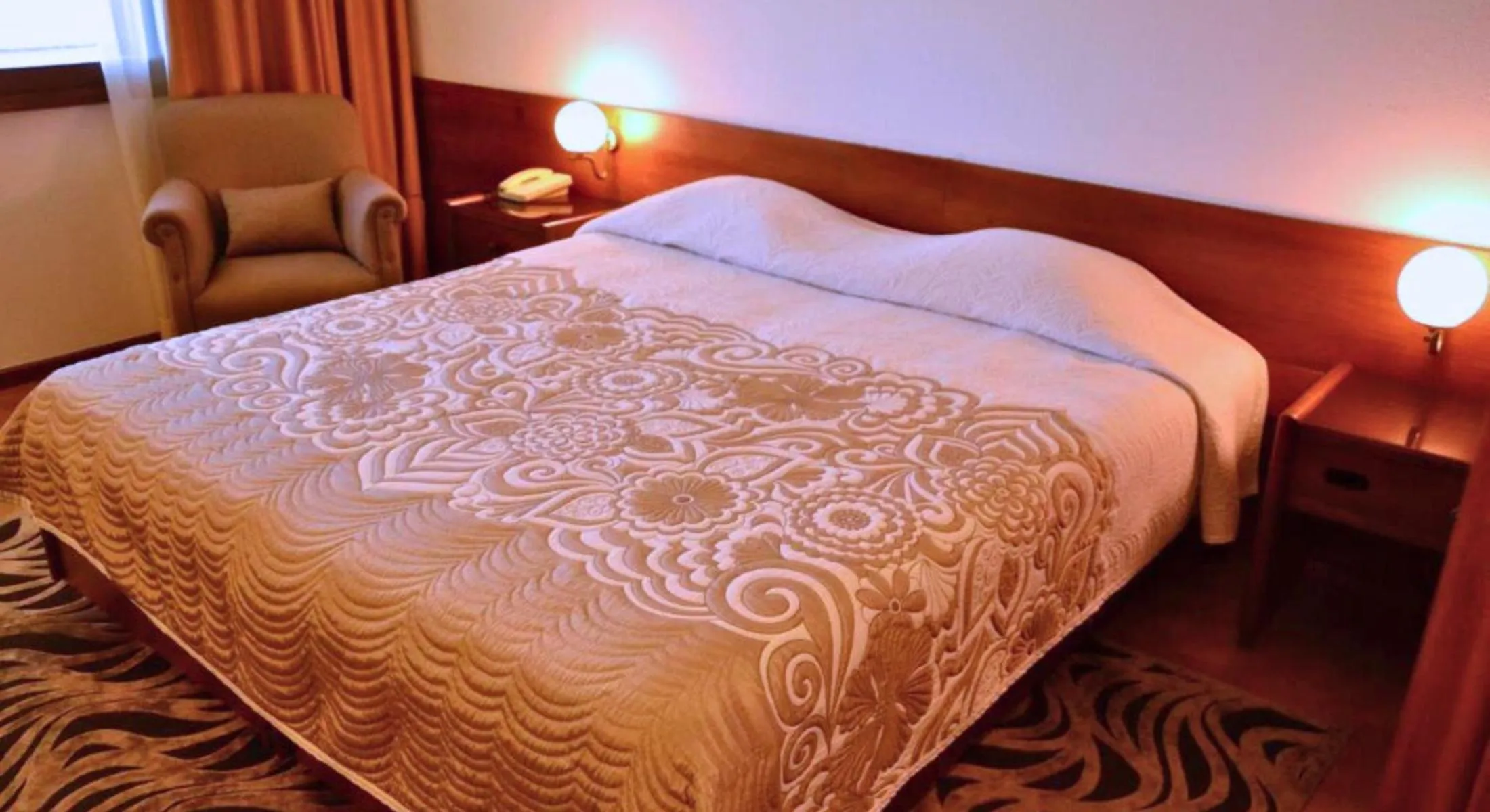 Bed in Hotel Santo Andre