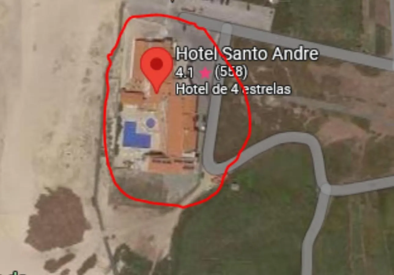 Property building in Hotel Santo Andre
