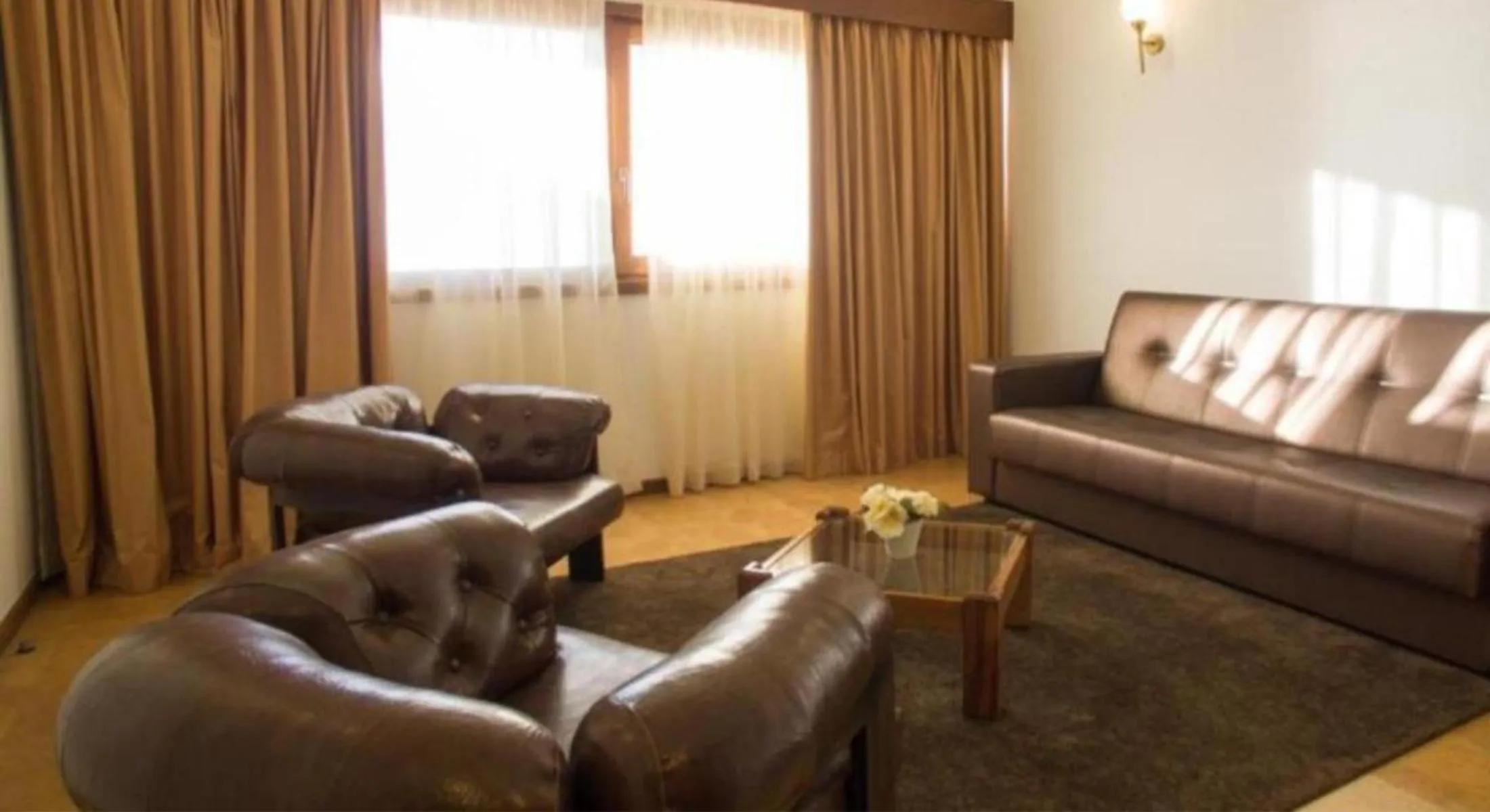 Seating area in Hotel Santo Andre