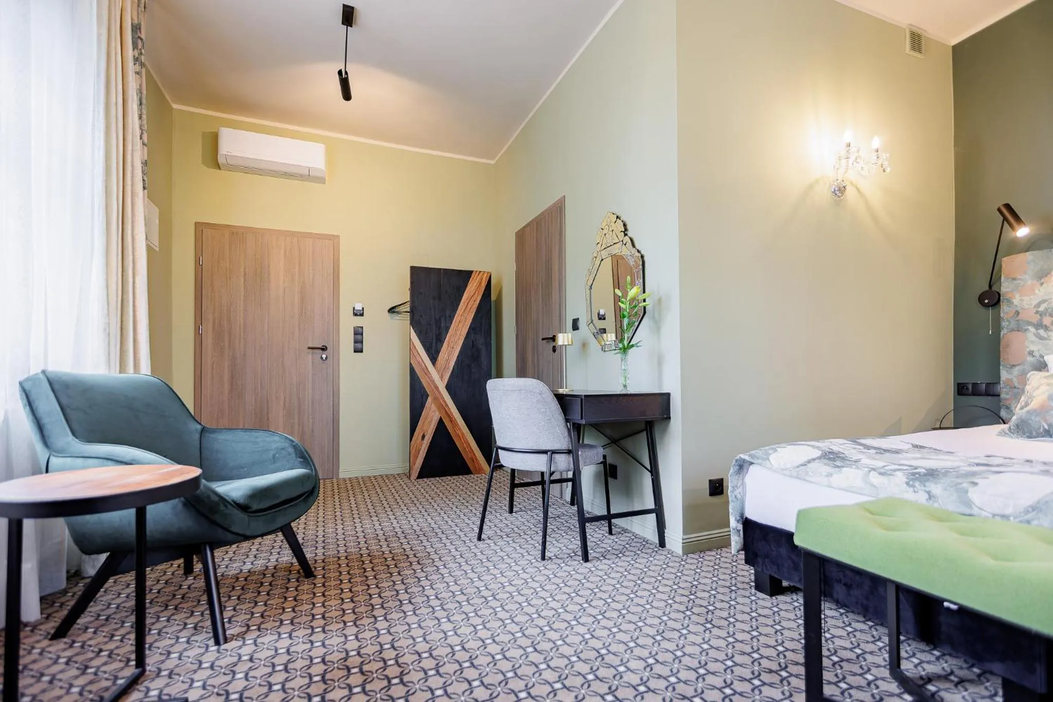 Bed in Dwór Prezydencki Boutique Hotel & SPA