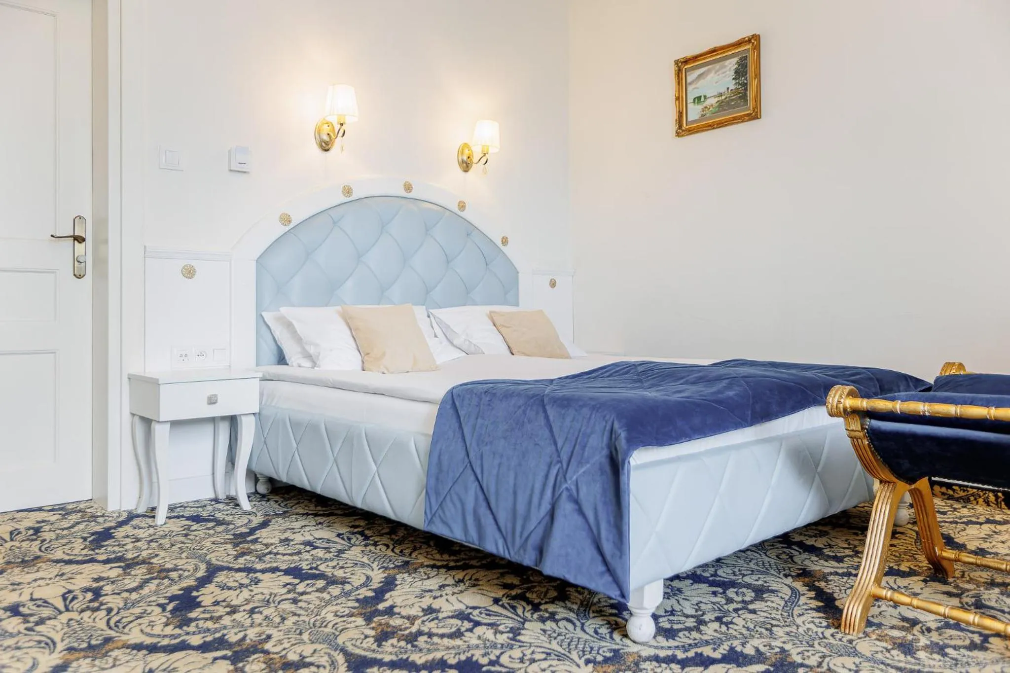 Bed in Dwór Prezydencki Boutique Hotel & SPA