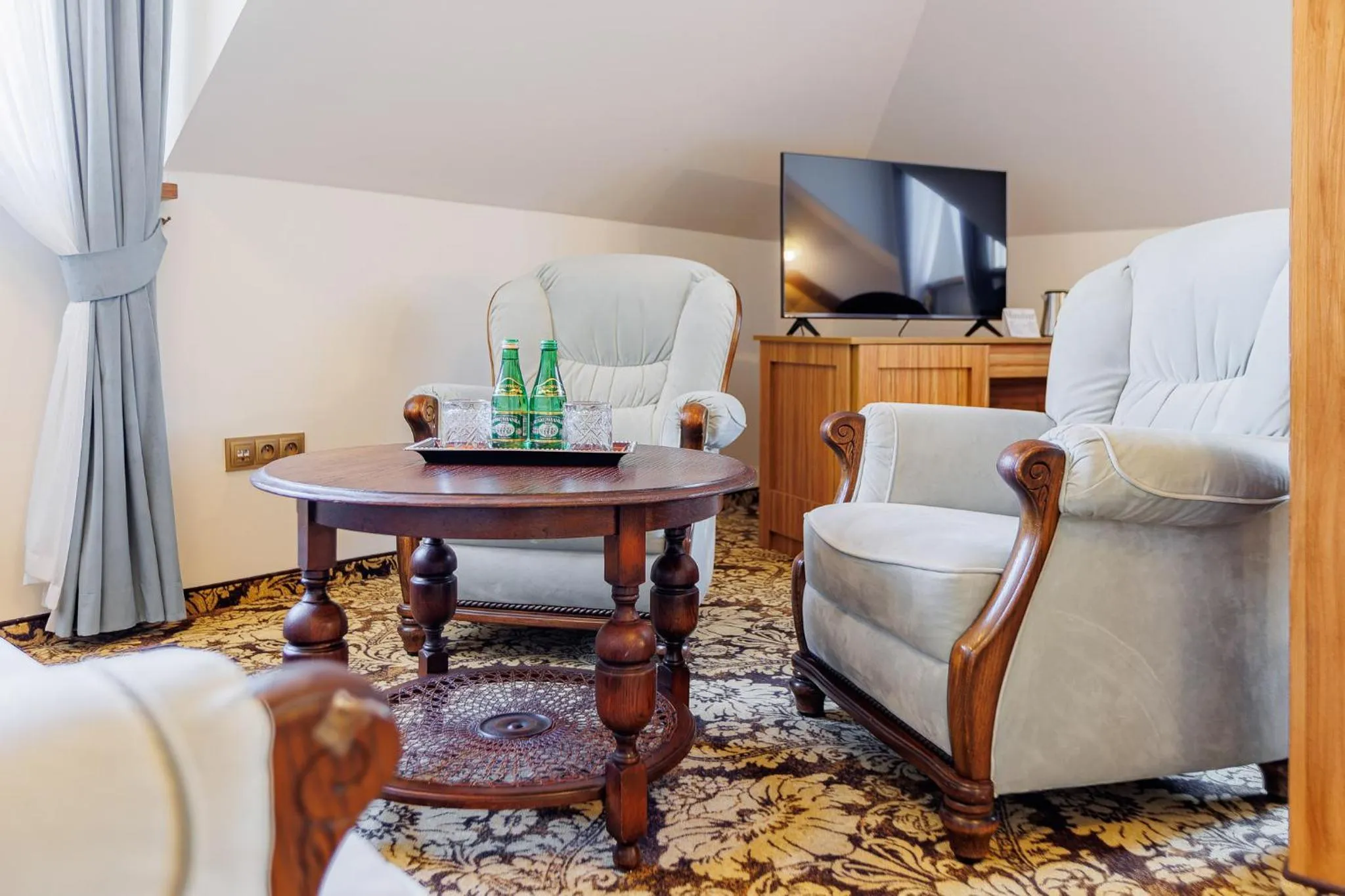 Bed in Dwór Prezydencki Boutique Hotel & SPA