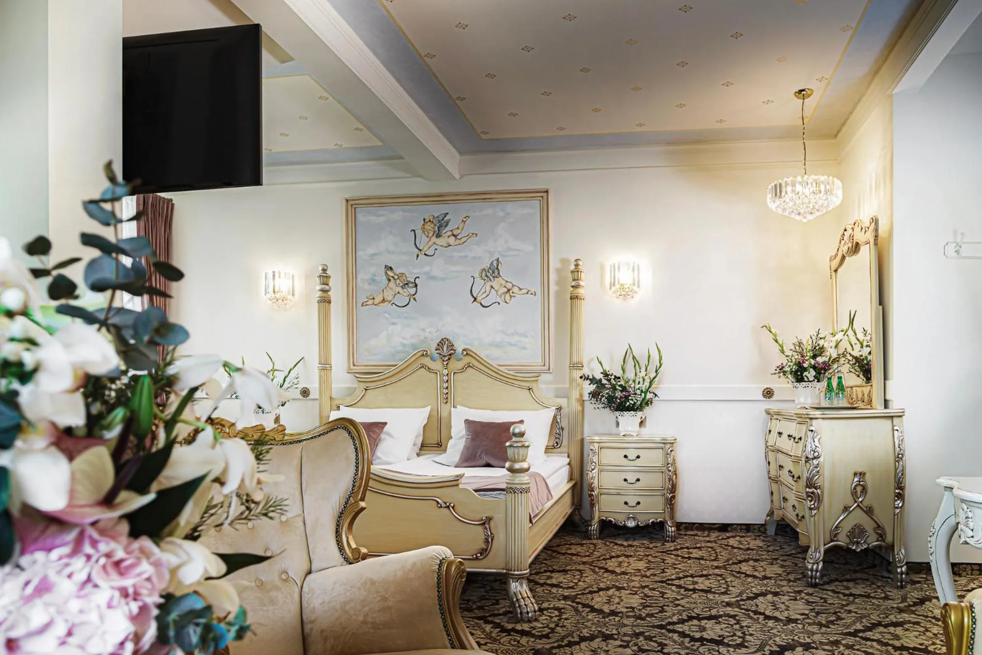 Living room in Dwór Prezydencki Boutique Hotel & SPA