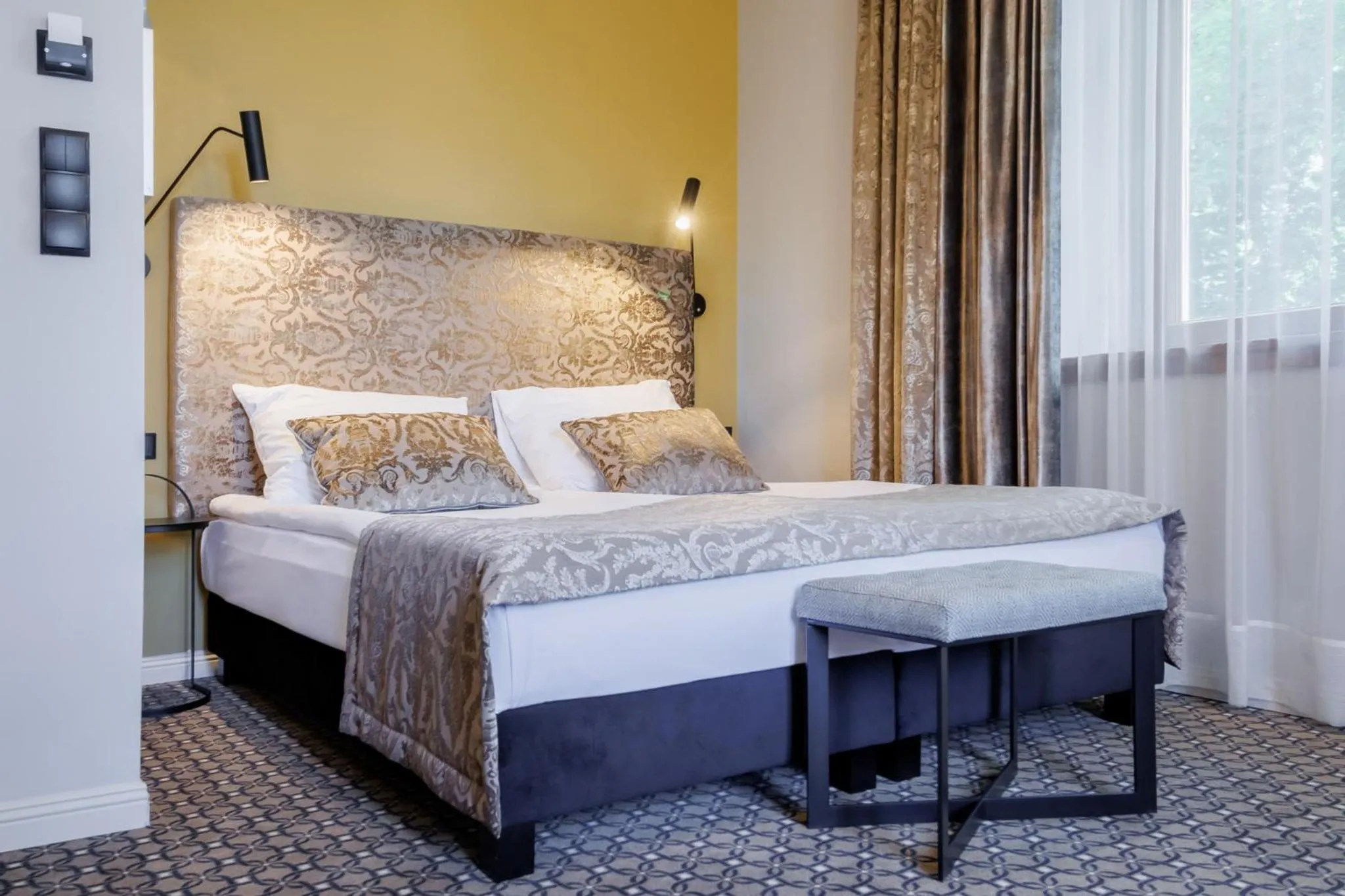 Bed in Dwór Prezydencki Boutique Hotel & SPA