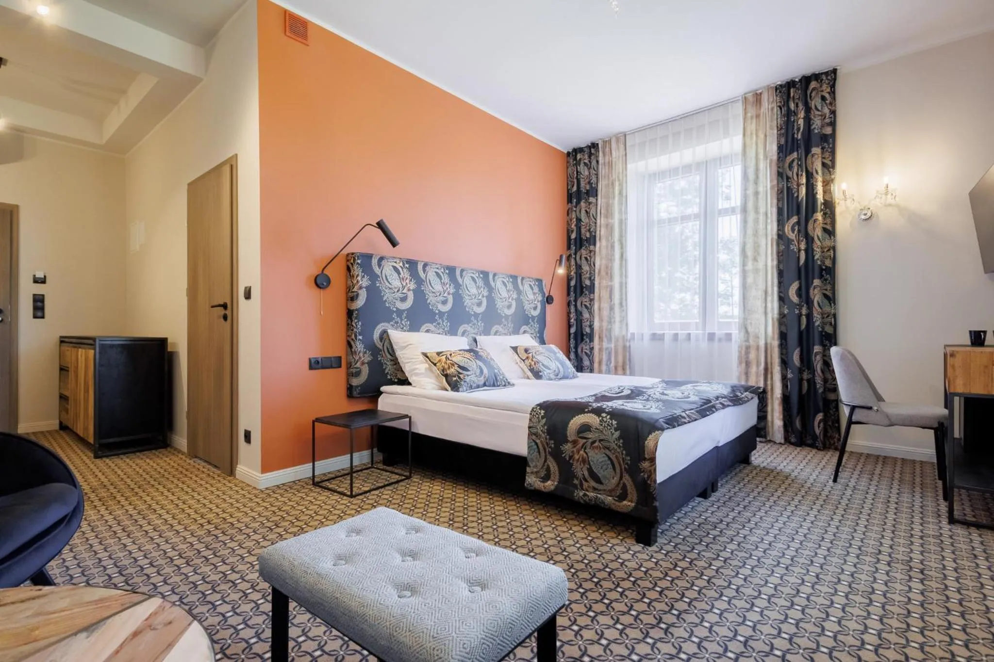 Bed in Dwór Prezydencki Boutique Hotel & SPA