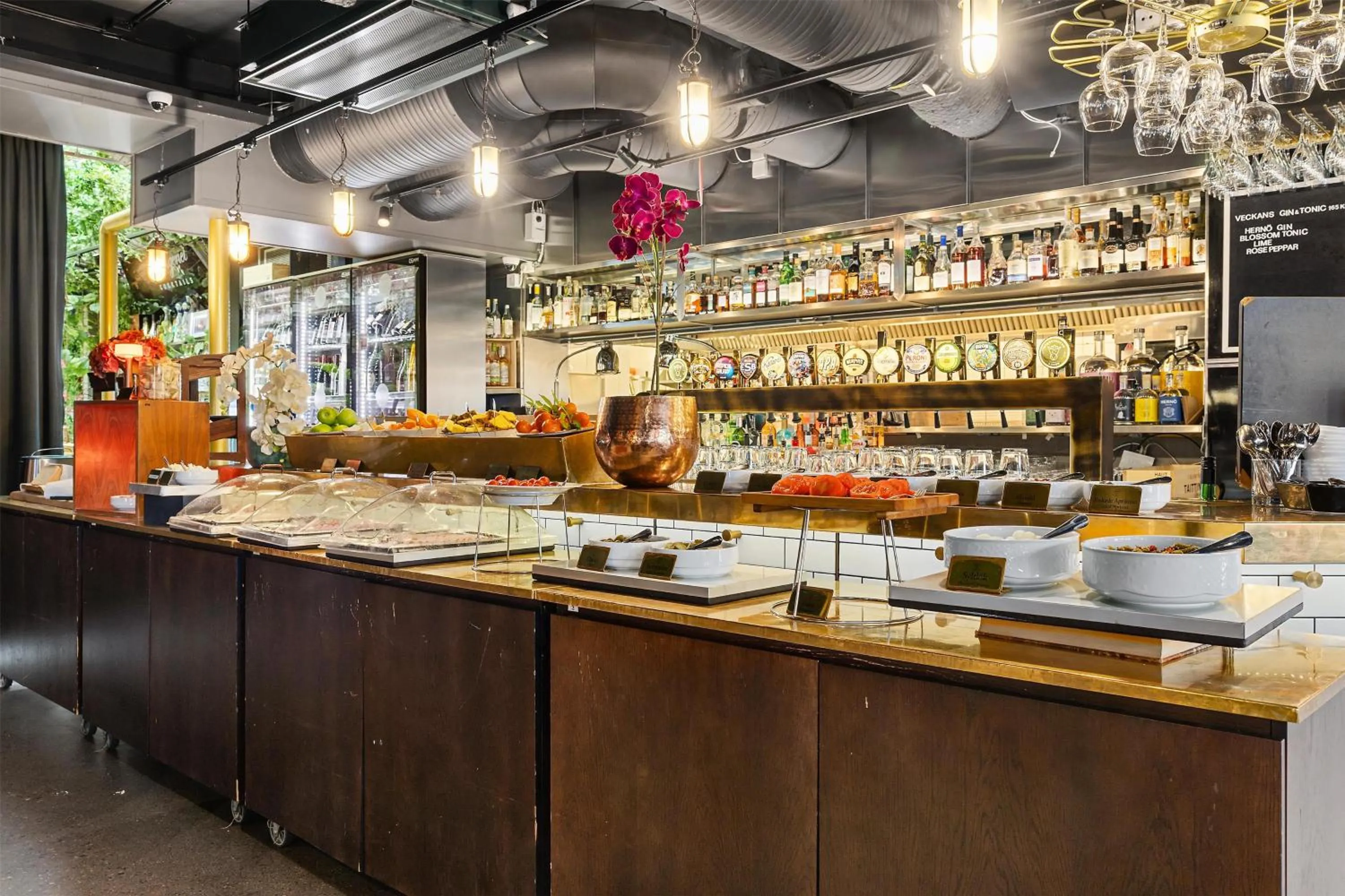 Breakfast in First Hotel Central