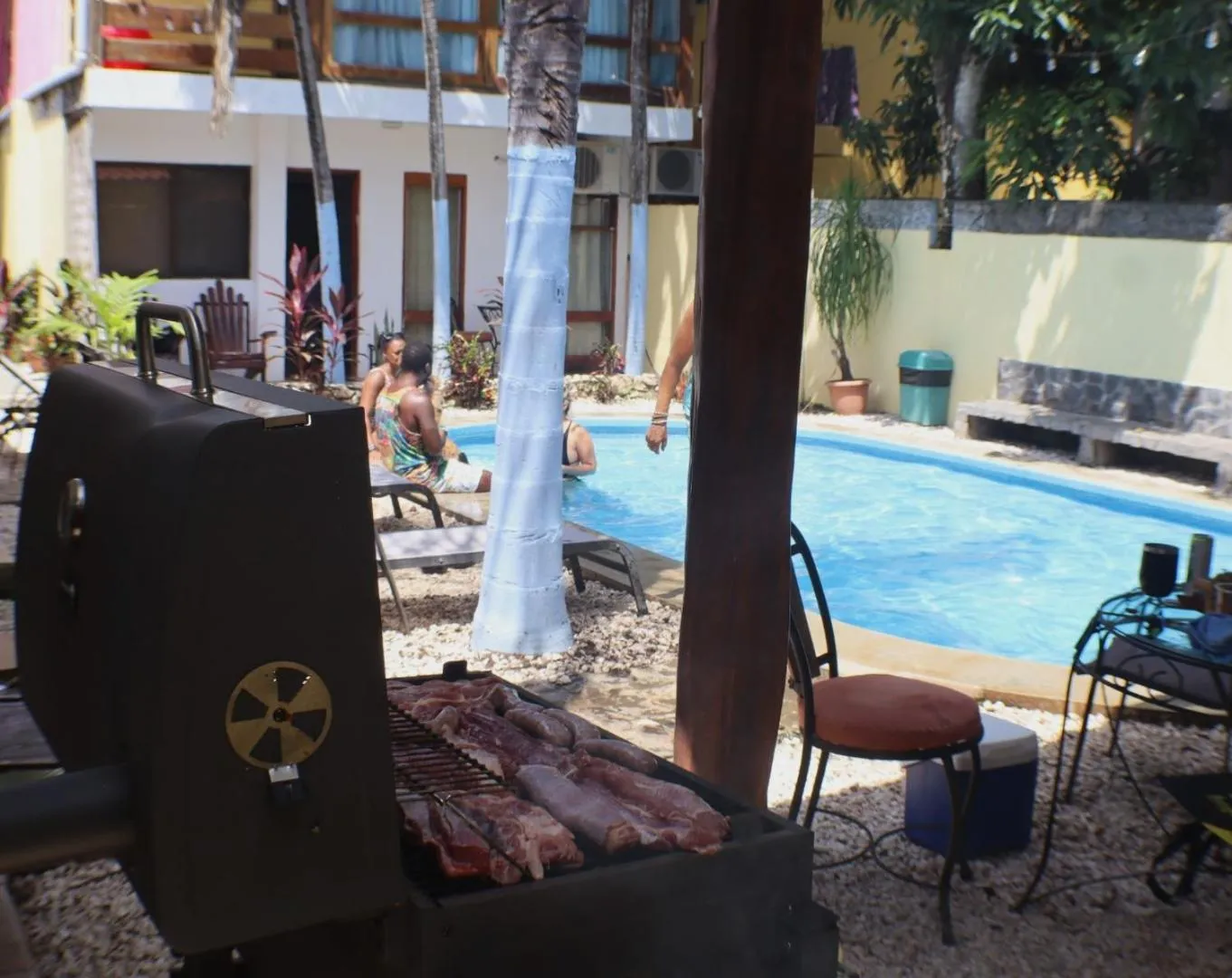 Patio in Coconut Beach House