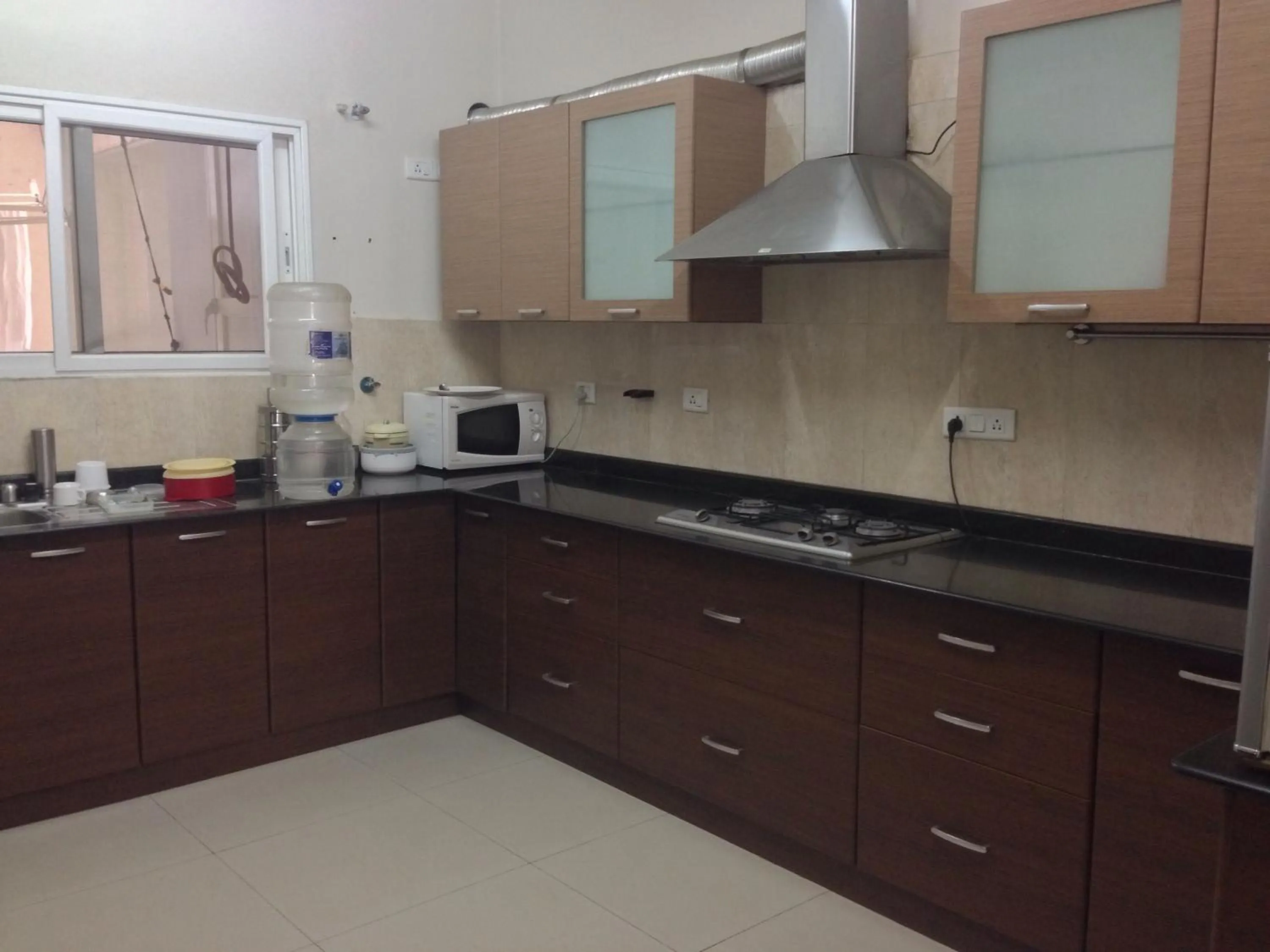 Kitchen or kitchenette in Park INN Hospitality Apartment