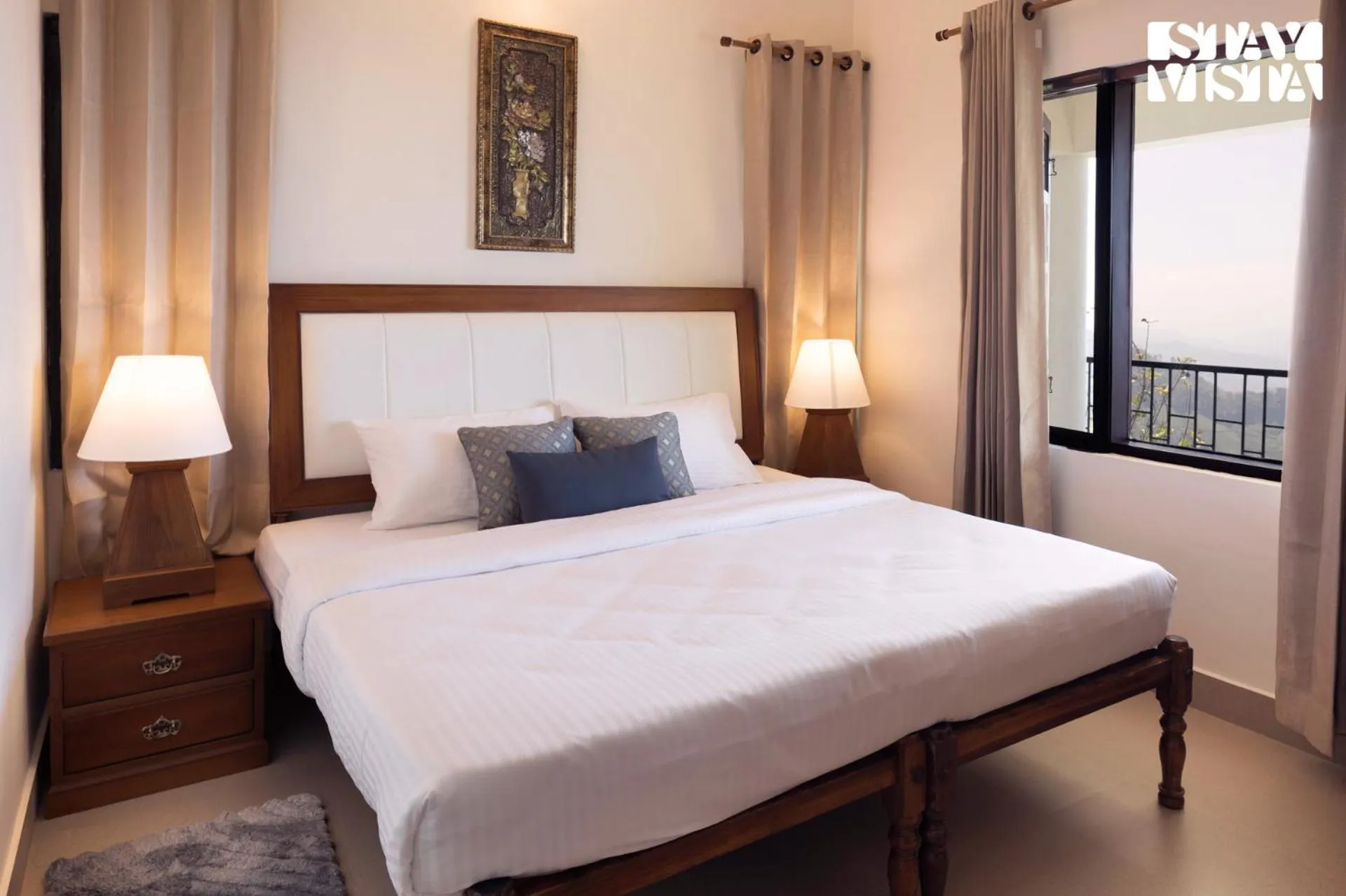 Bedroom, Bed in StayVista at Vale Echoes - Breakfast Included