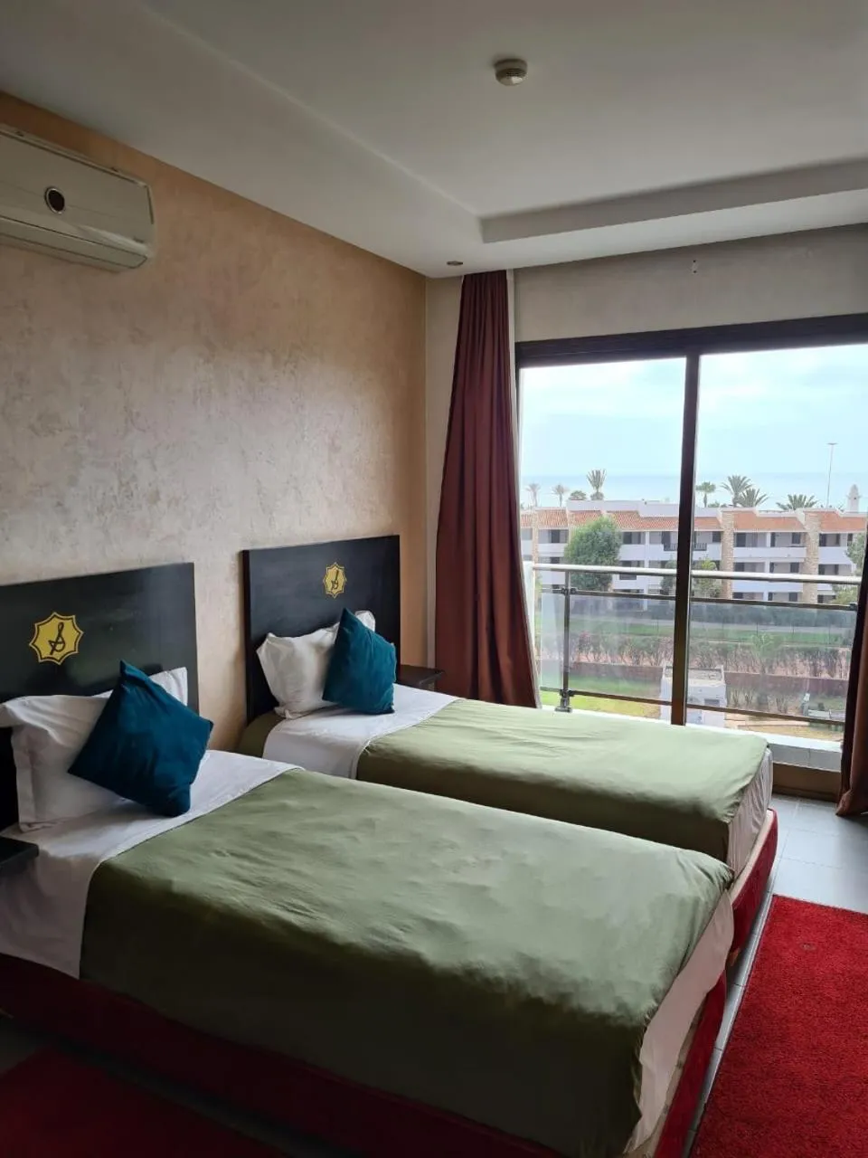 Bed in La Suite Hotel Agadir Adults Only