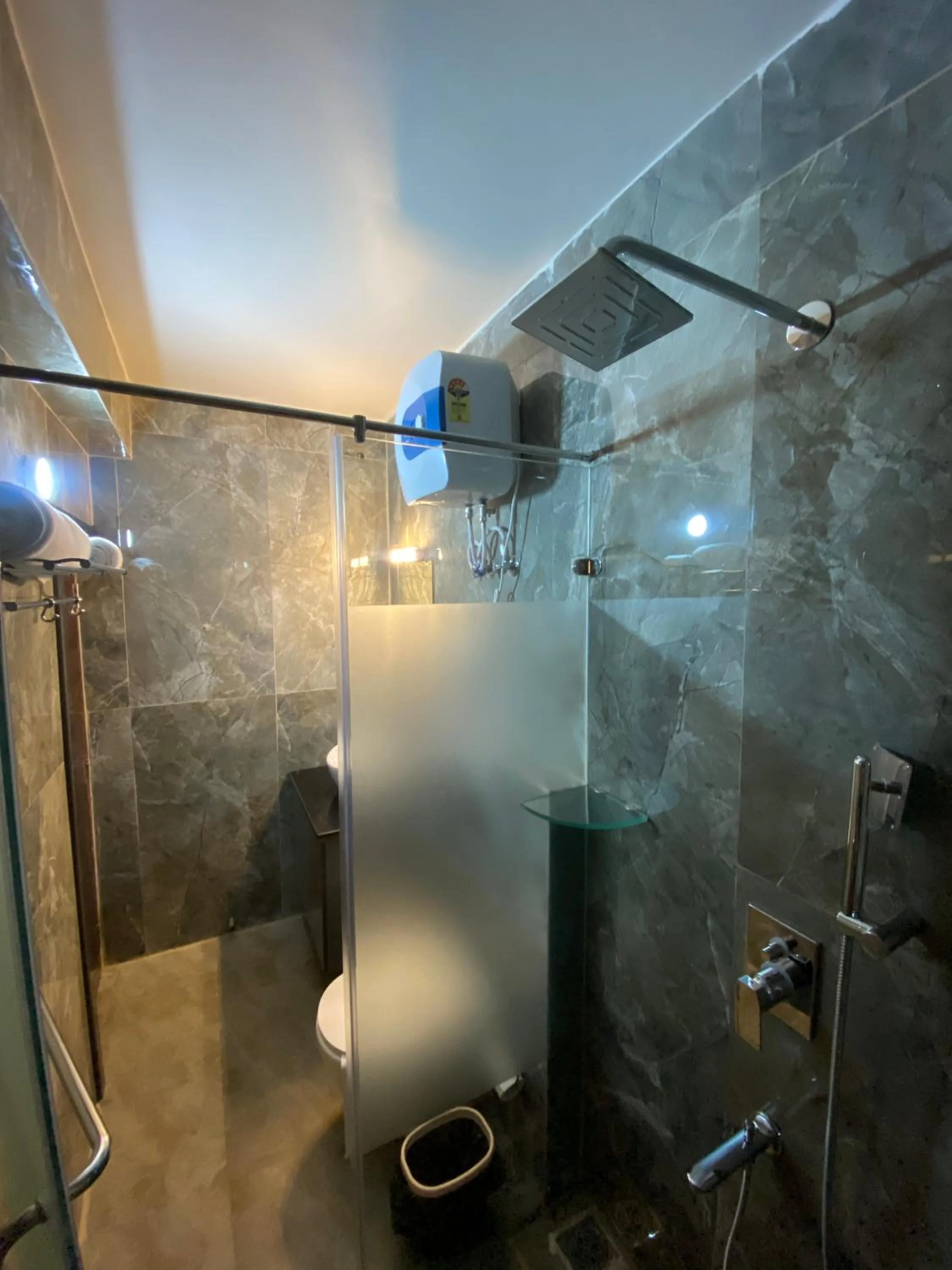 Shower in XCELSIOR HOTEL & SPA
