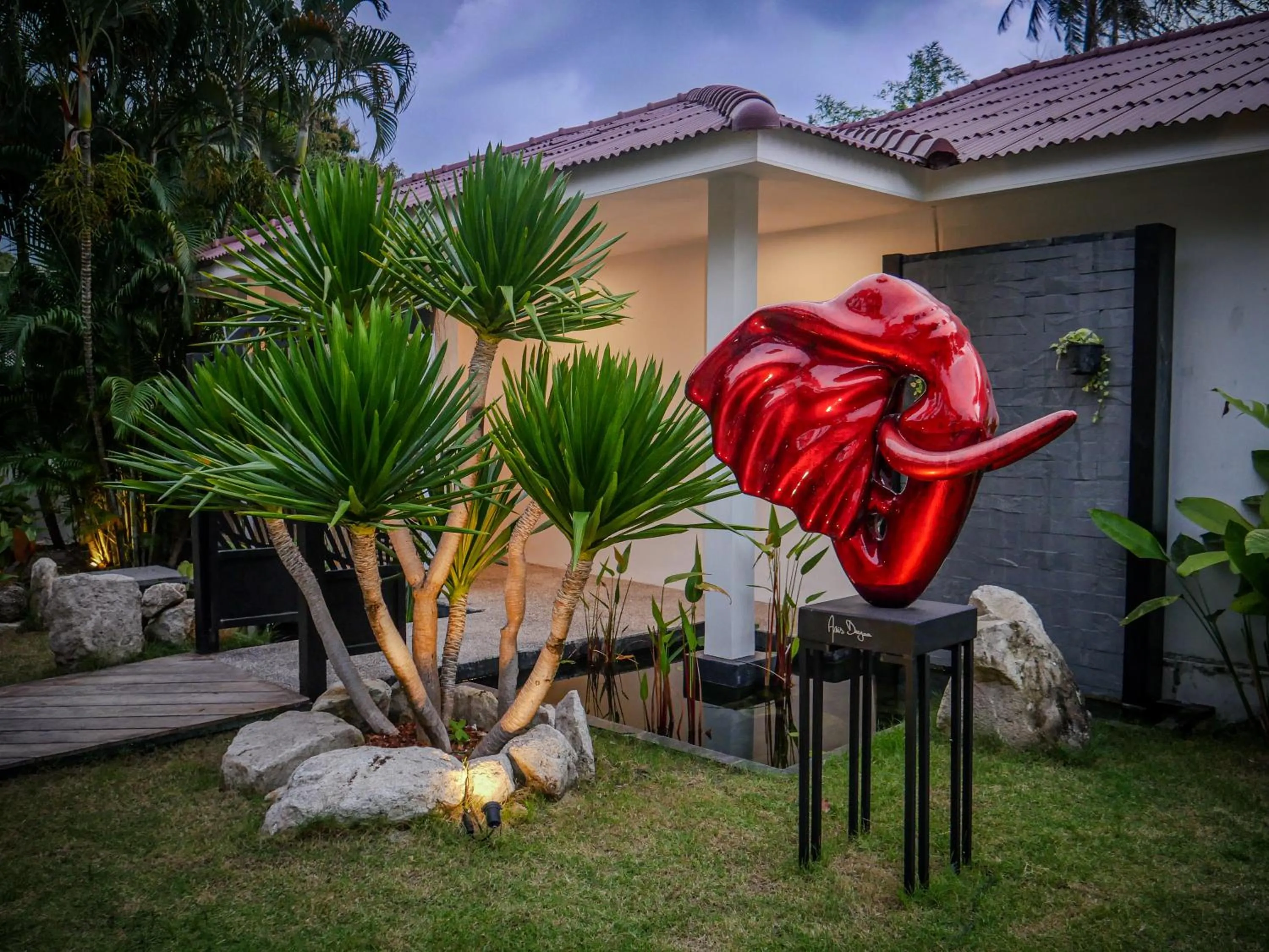 Garden view in La Belle Vie - Boutique Hotel Adults Only