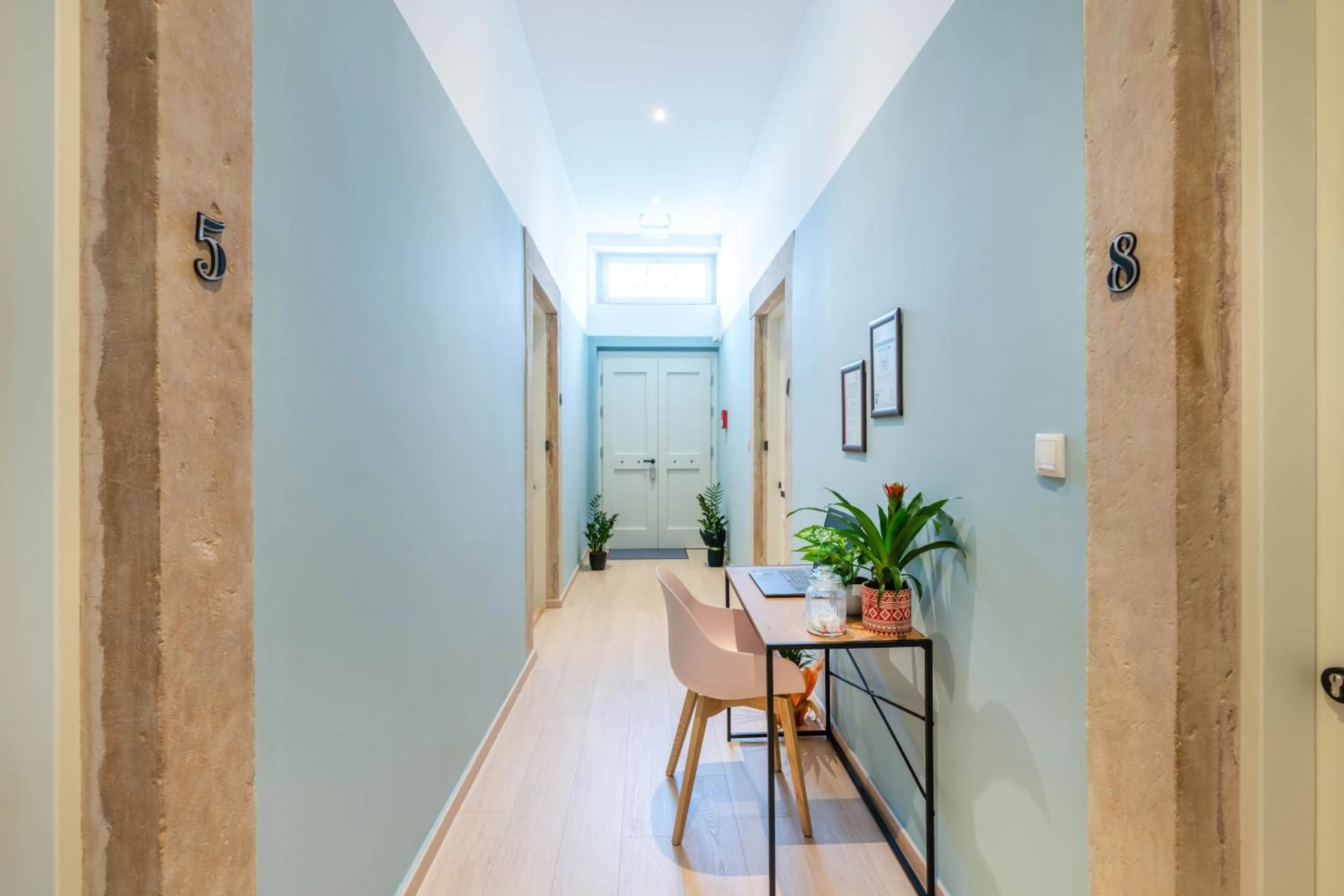 Lobby or reception in Giustiniani Apartments