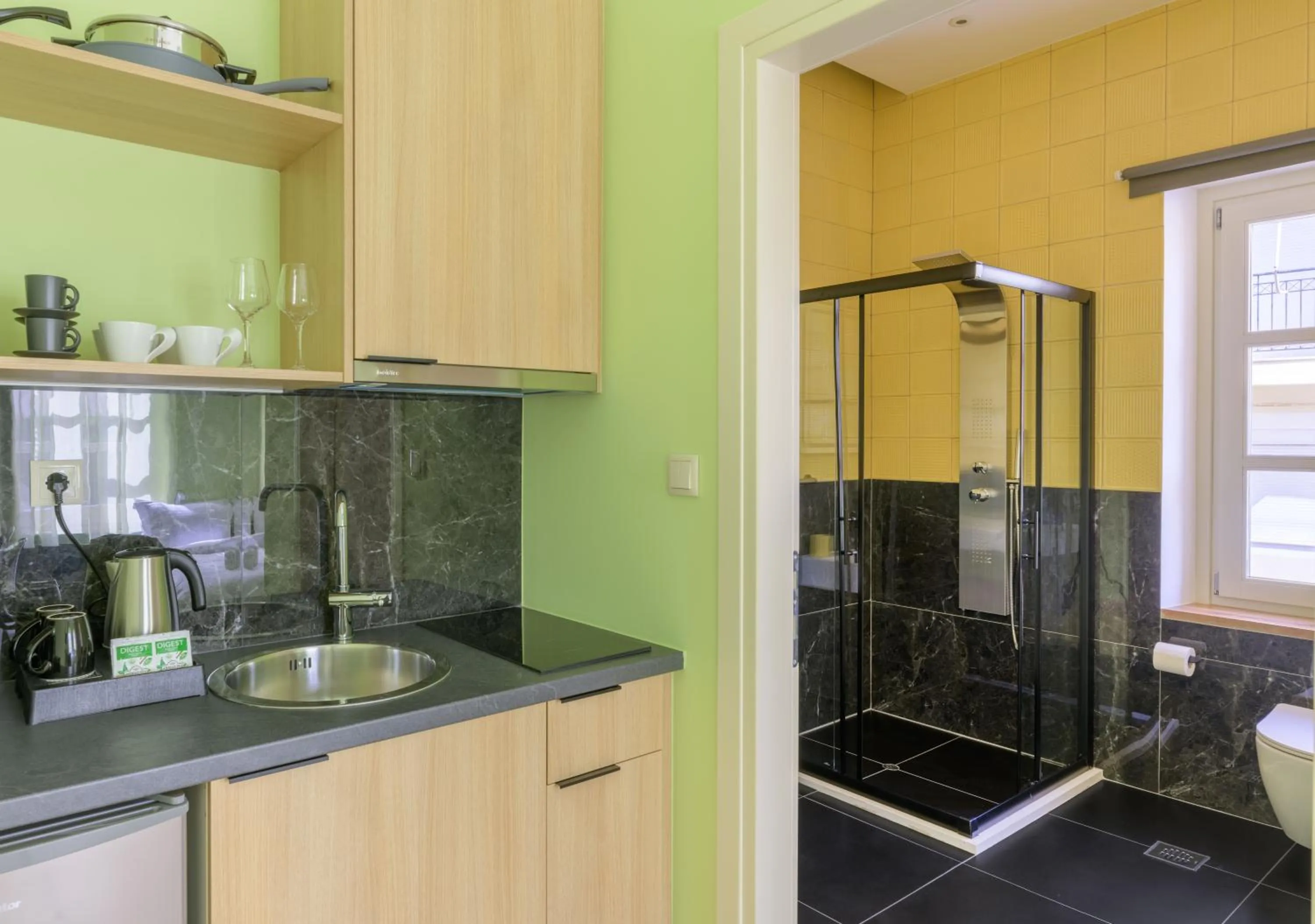 Bathroom in Giustiniani Apartments