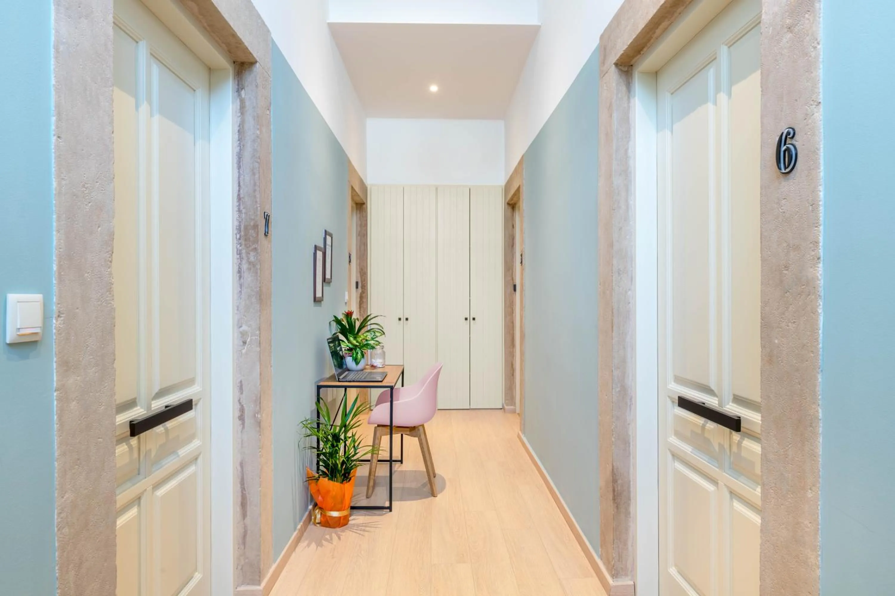 Lobby or reception in Giustiniani Apartments