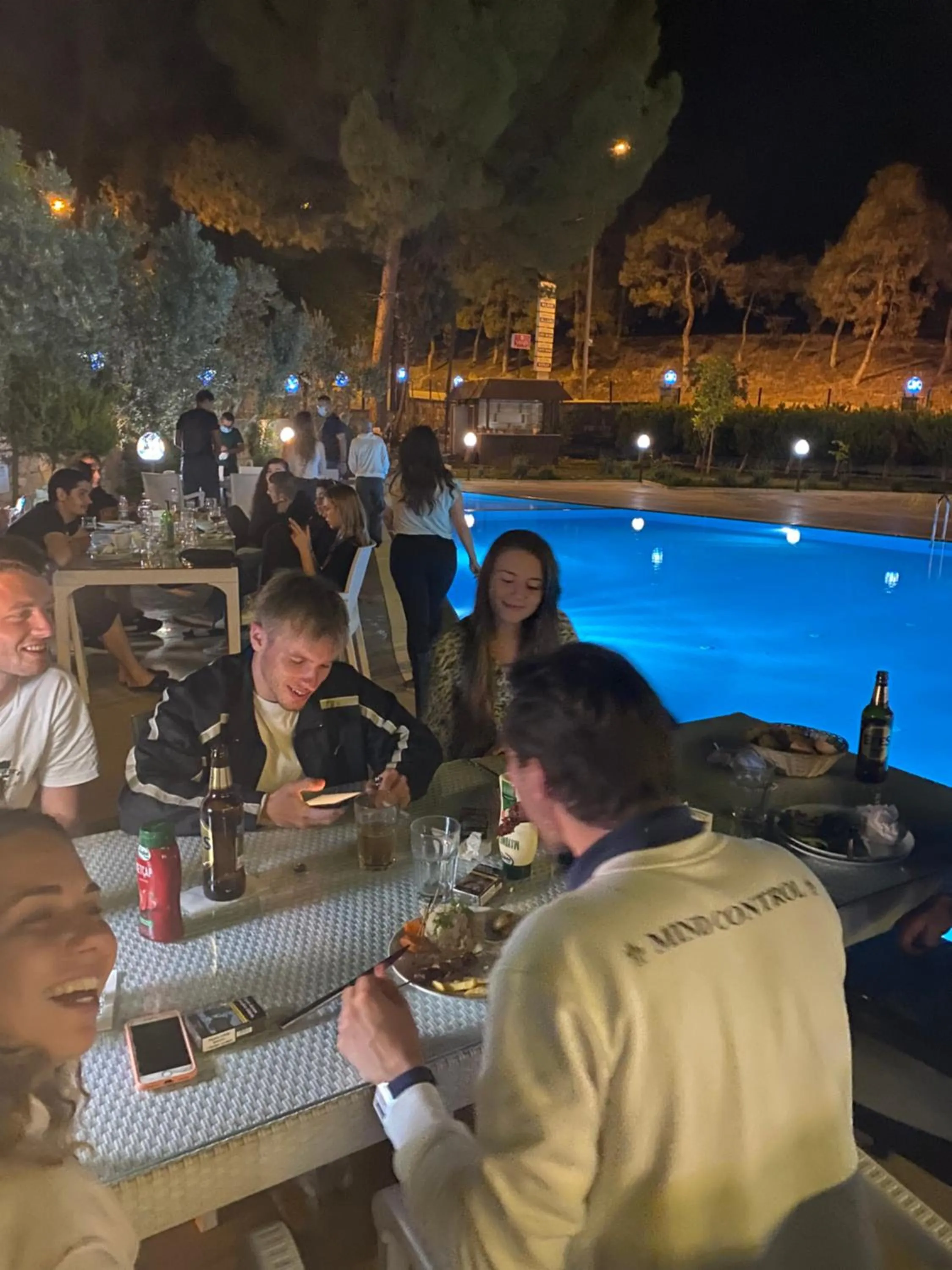 Swimming pool in Pamukkale Whiteheaven Suite Hotel