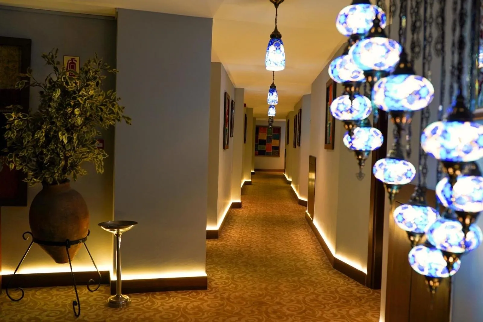 Decorative detail in Pamukkale Whiteheaven Suite Hotel