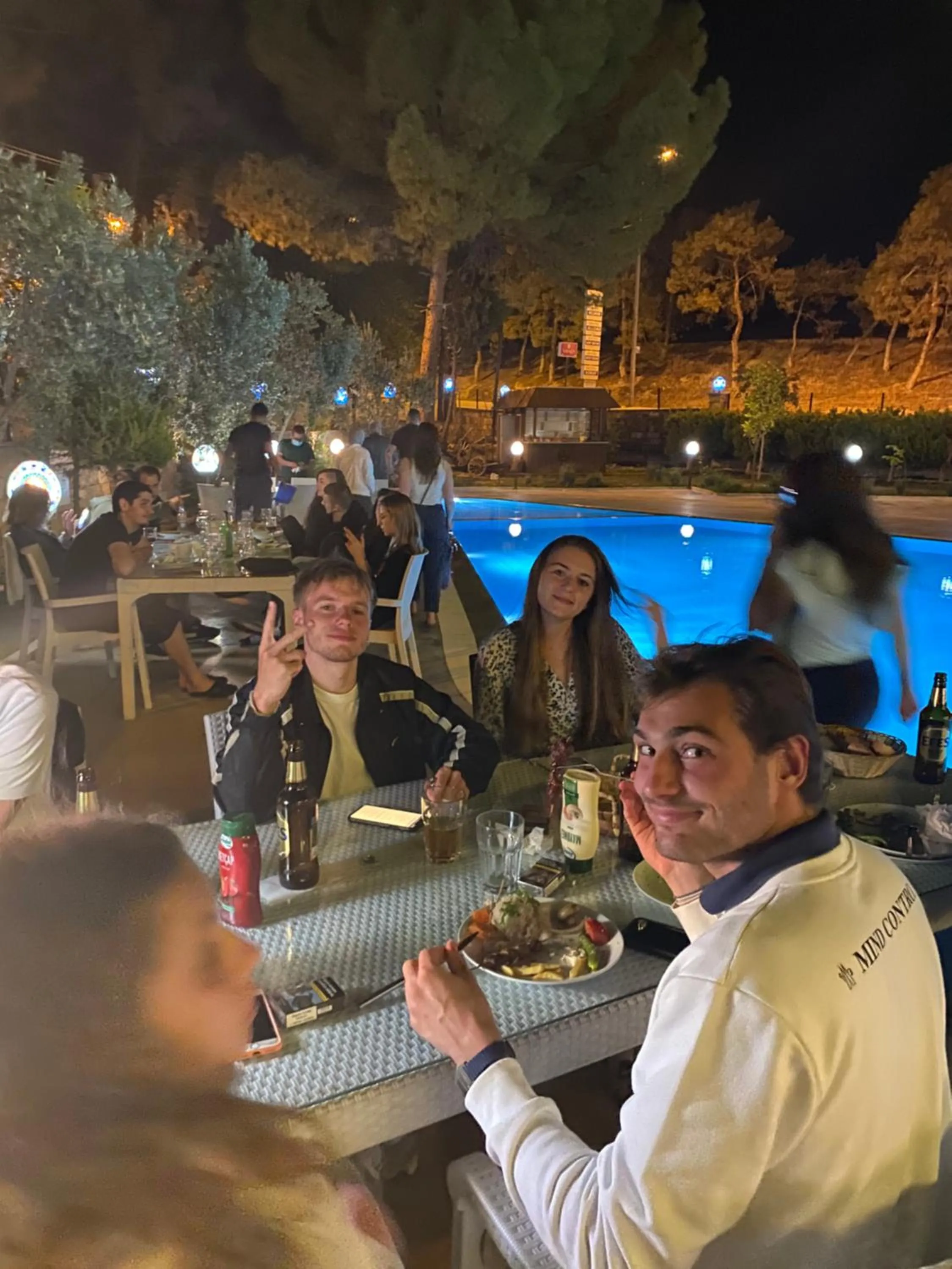 Swimming pool in Pamukkale Whiteheaven Suite Hotel