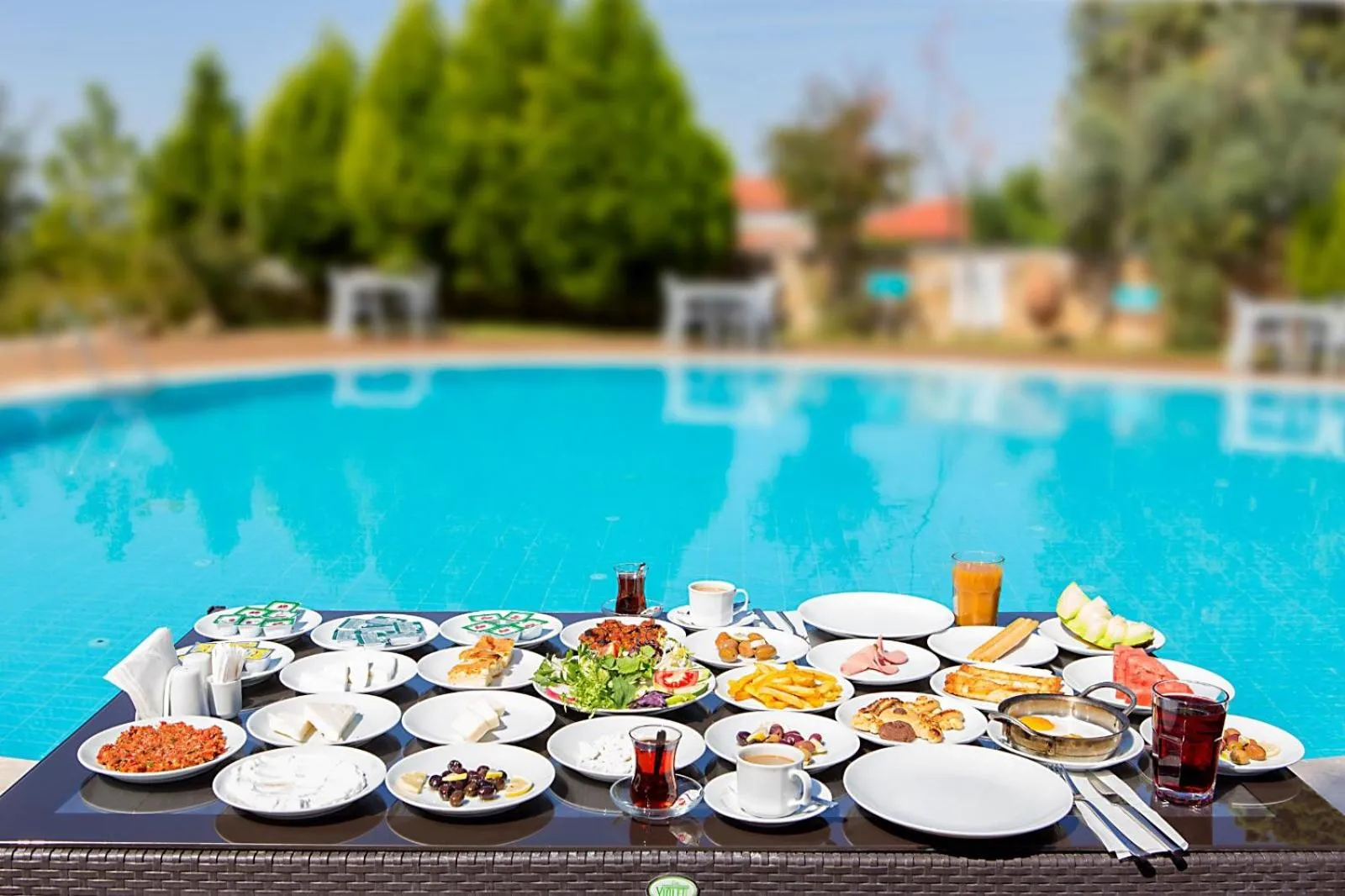 Food and drinks in Pamukkale Whiteheaven Suite Hotel