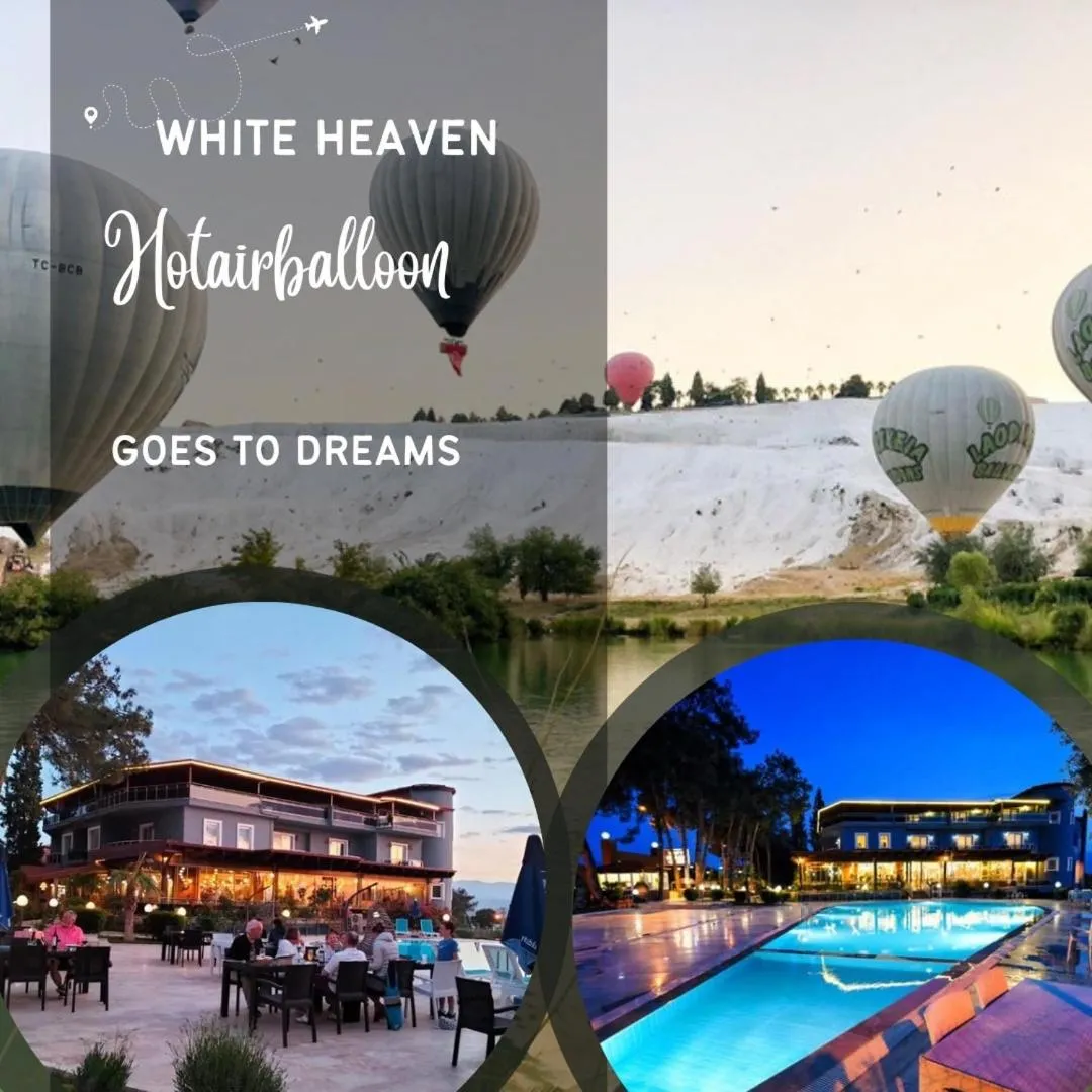 Property building in Pamukkale Whiteheaven Suite Hotel