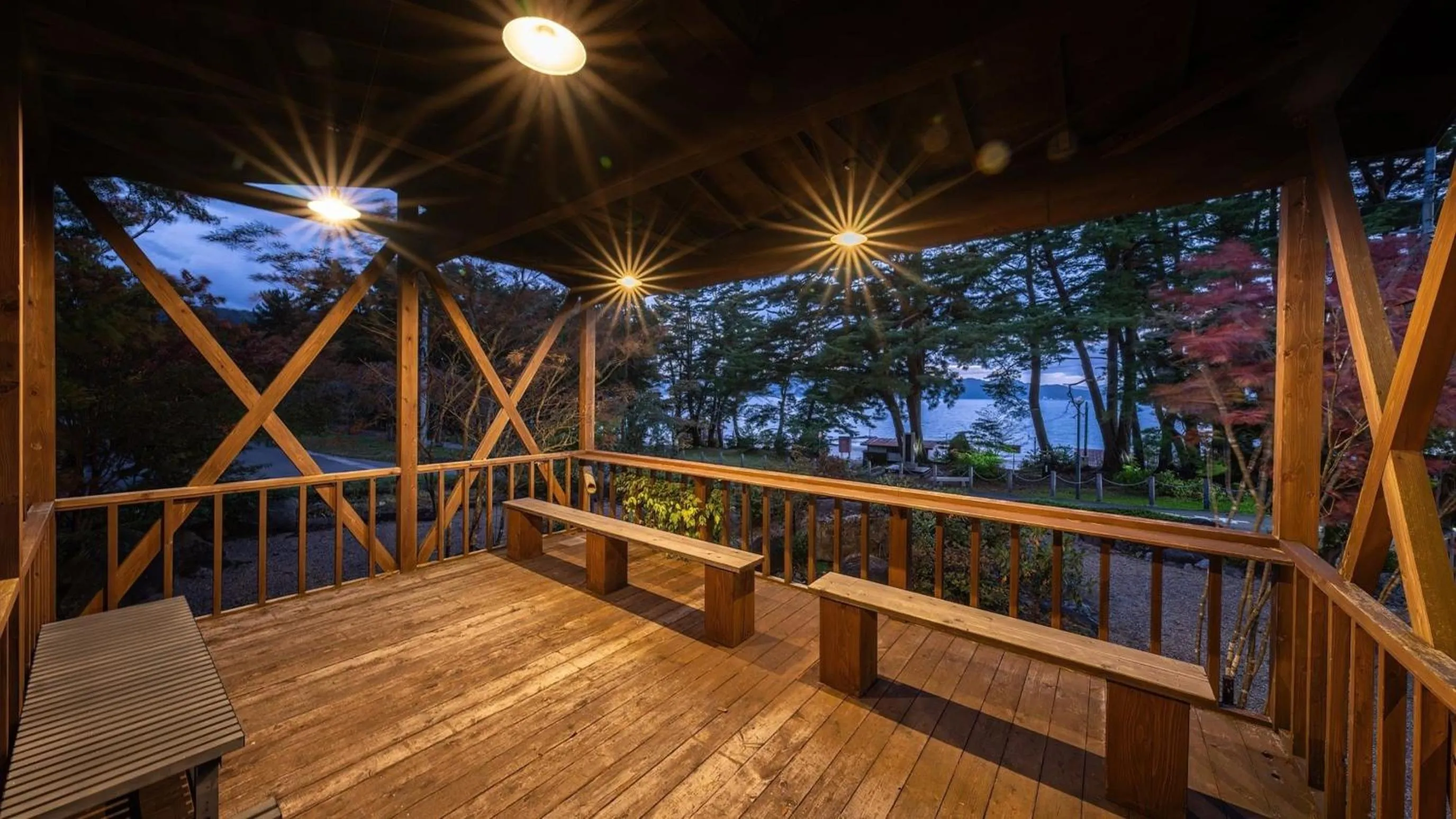 Balcony/Terrace in Kashintei Shirahama