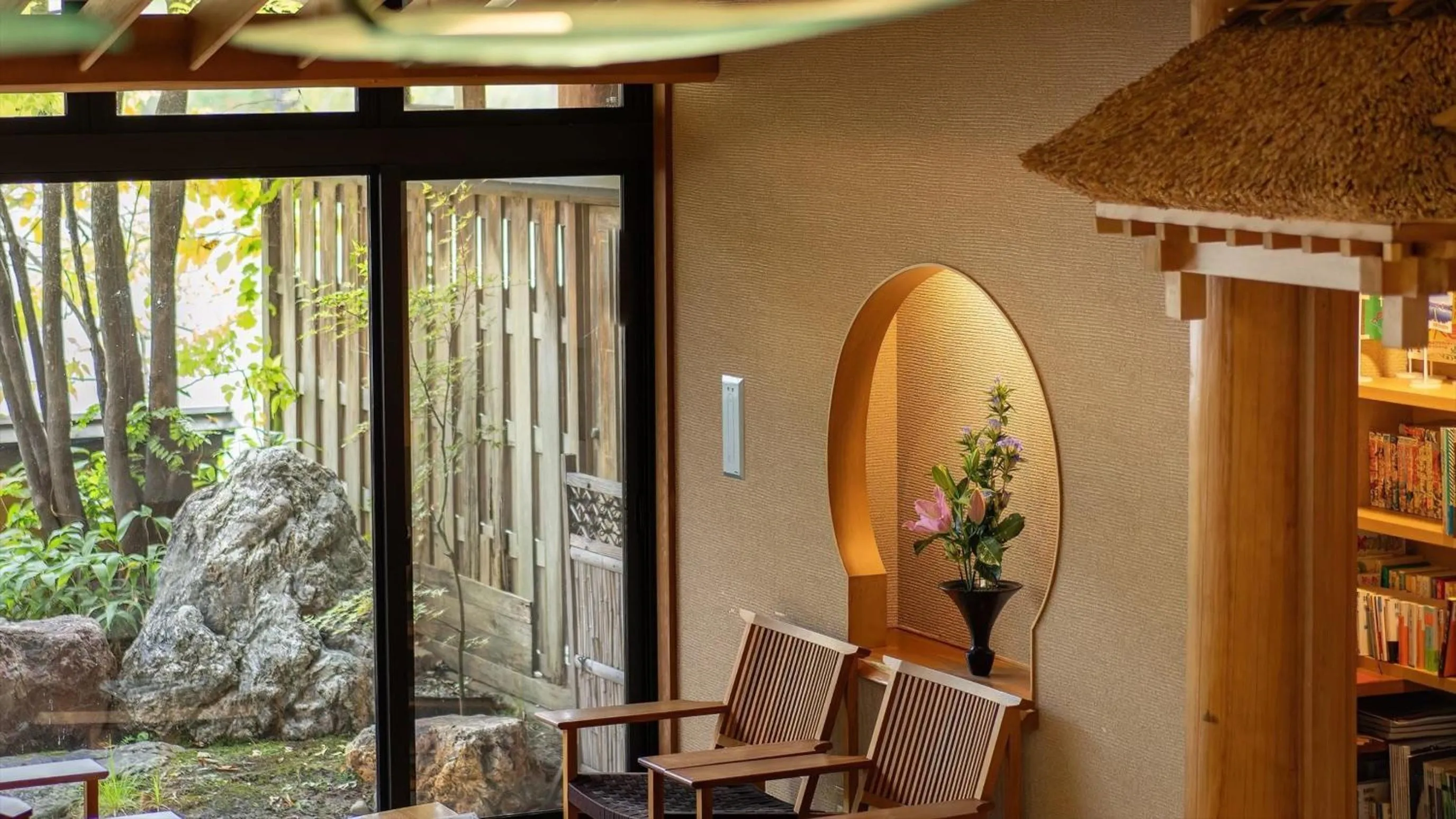 Lobby or reception in Kashintei Shirahama