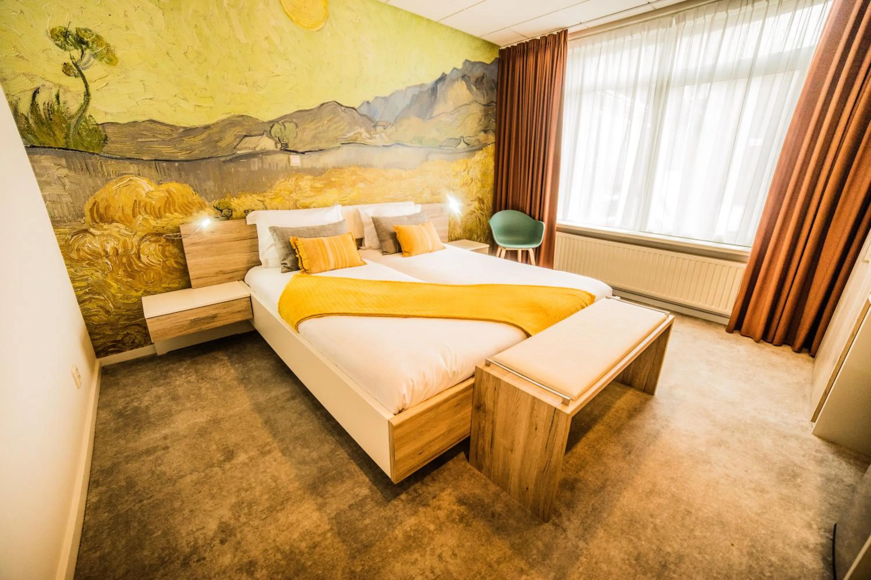 Bedroom, Bed in De Eenhoorn