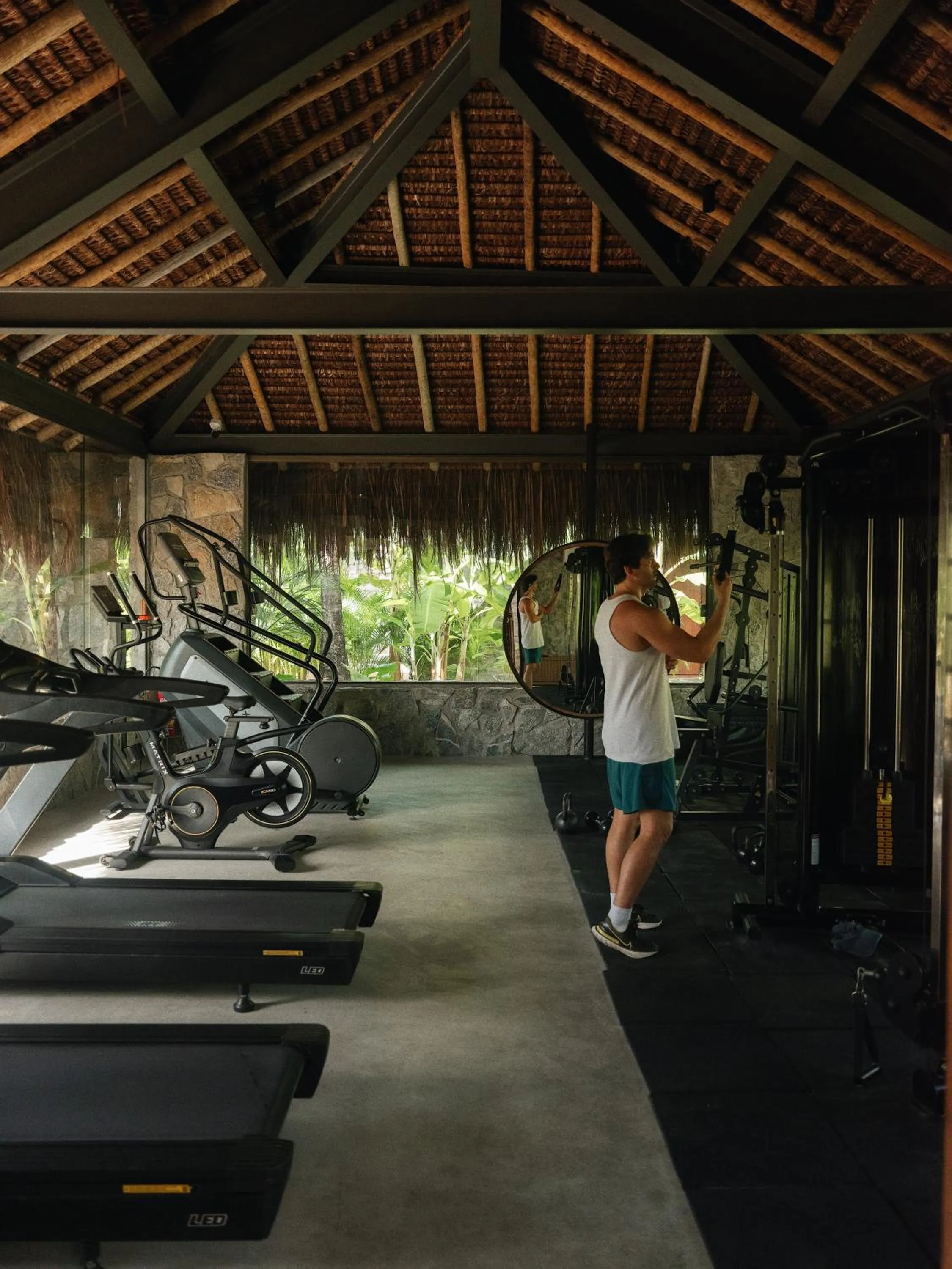 Fitness centre/facilities in Paru Boutique Hotel