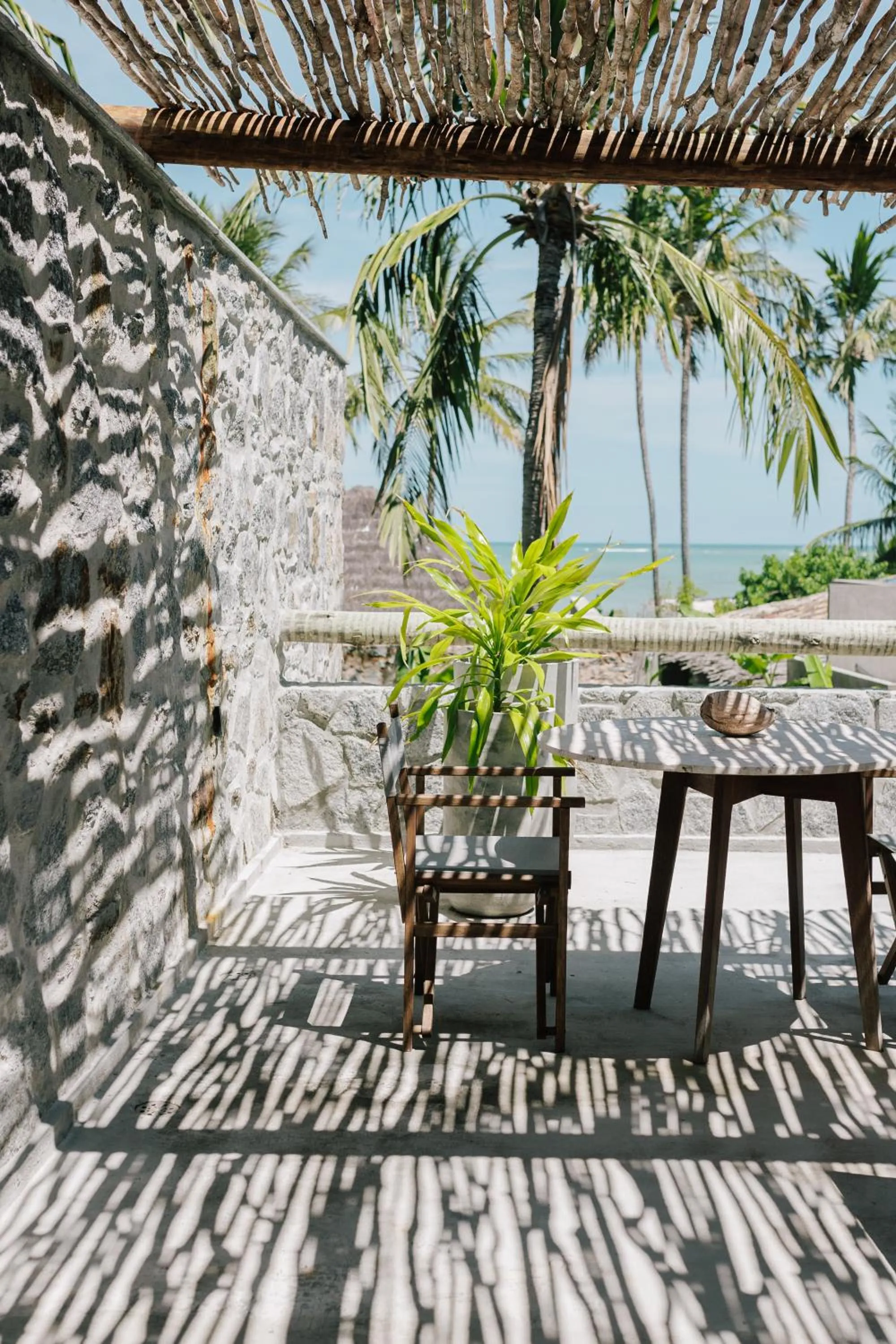 Seating area in Paru Boutique Hotel