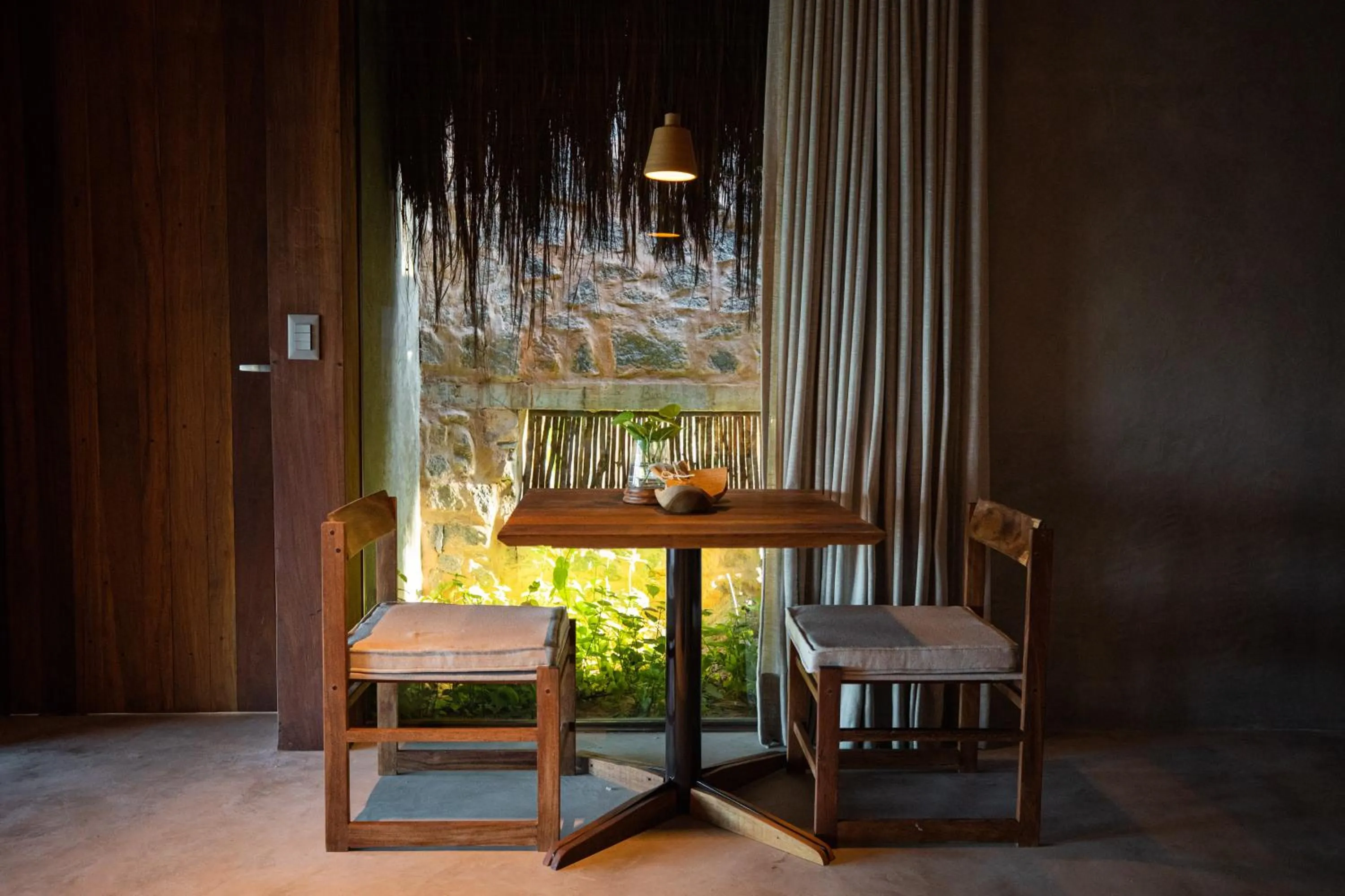 Dining area in Paru Boutique Hotel