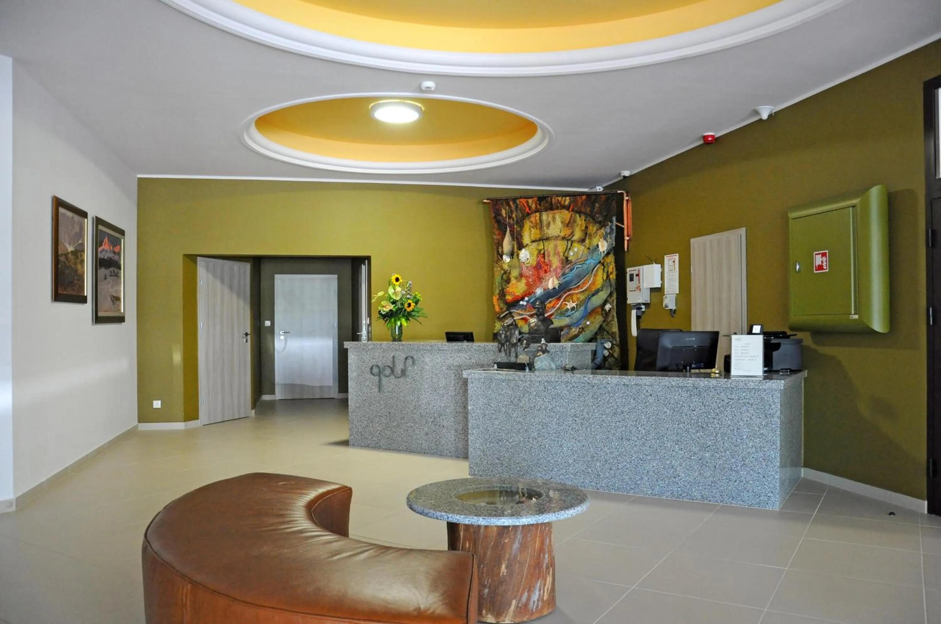 Lobby or reception in Golf Zajazd Zajączkowo