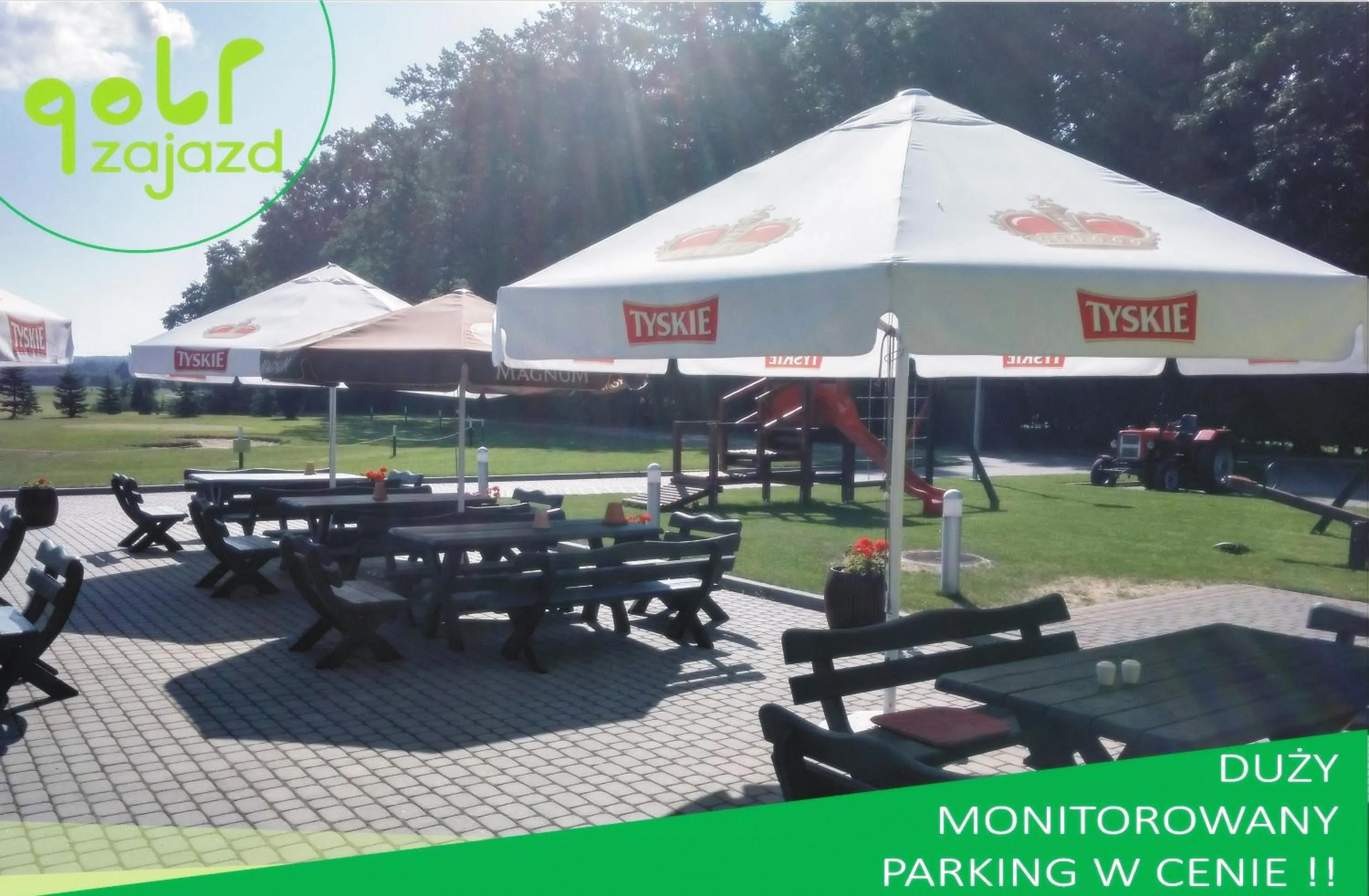 Garden in Golf Zajazd Zajączkowo