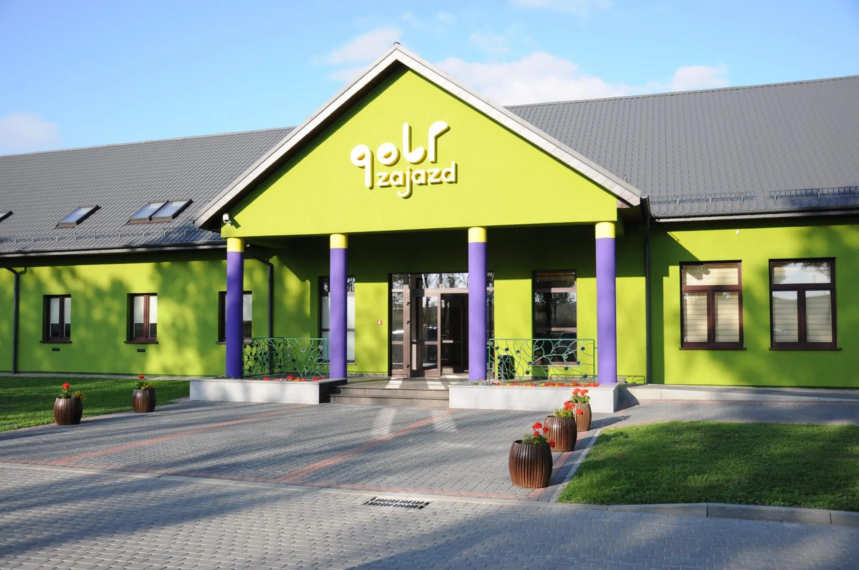 Facade/entrance in Golf Zajazd Zajączkowo