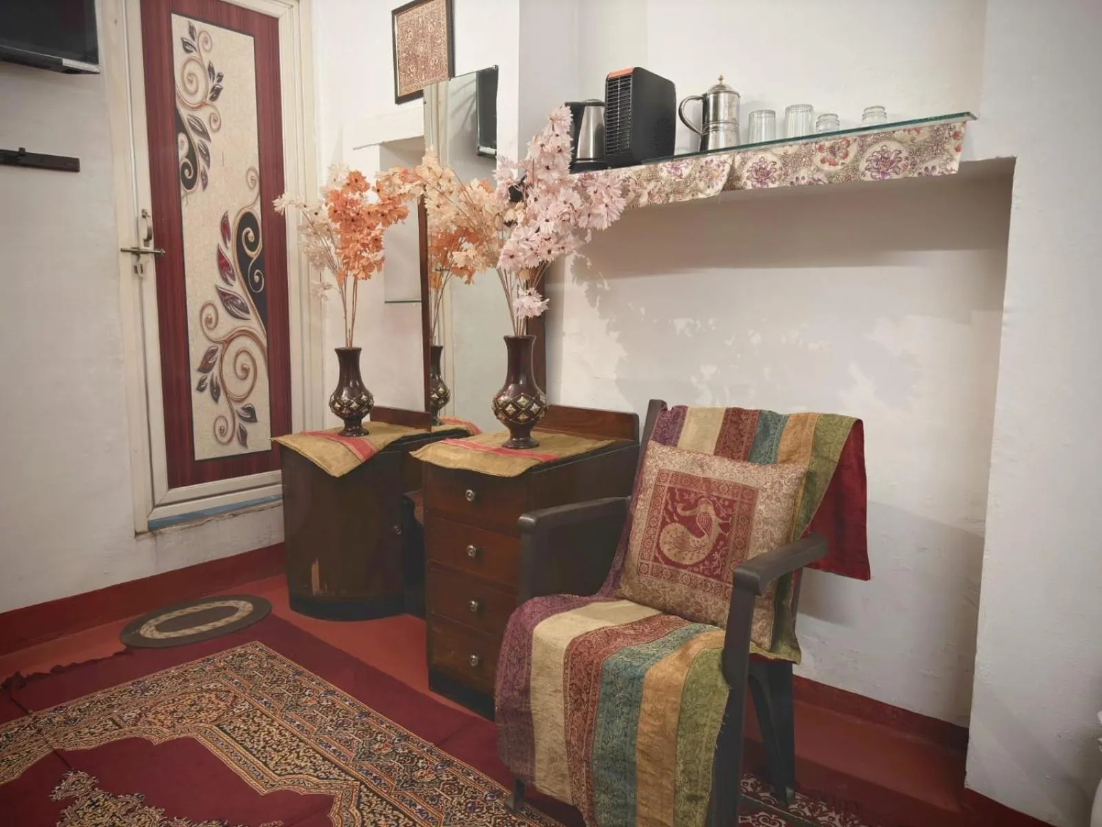 Living room in Narayana's Haveli