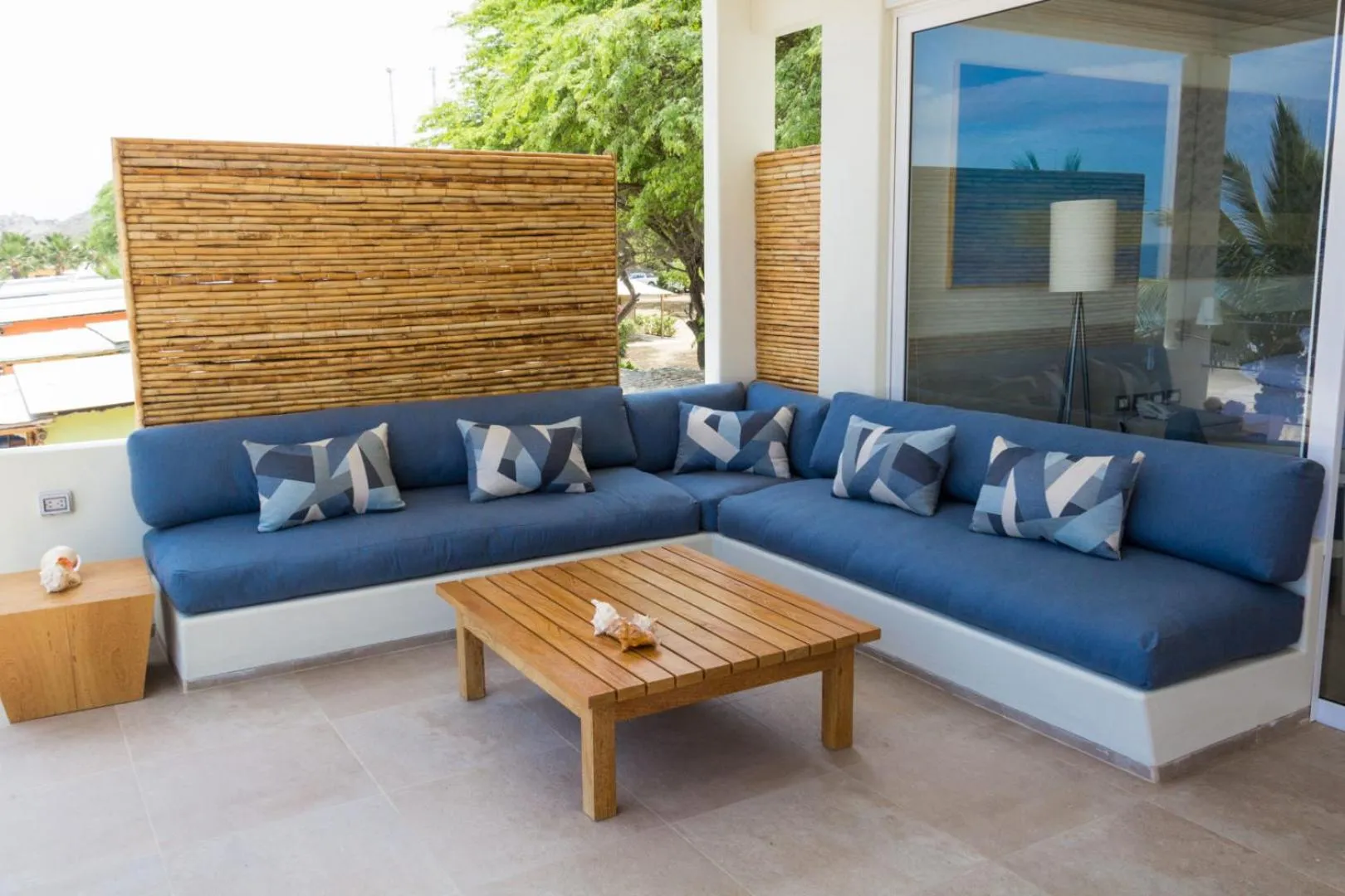 Patio in Punta Sal Suites & Bungalows Resort