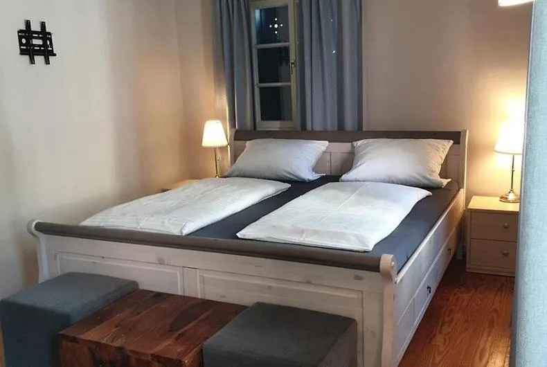 Photo of the whole room, Bed in Gasthof Blauer Bock