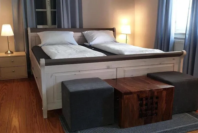 Bed in Gasthof Blauer Bock