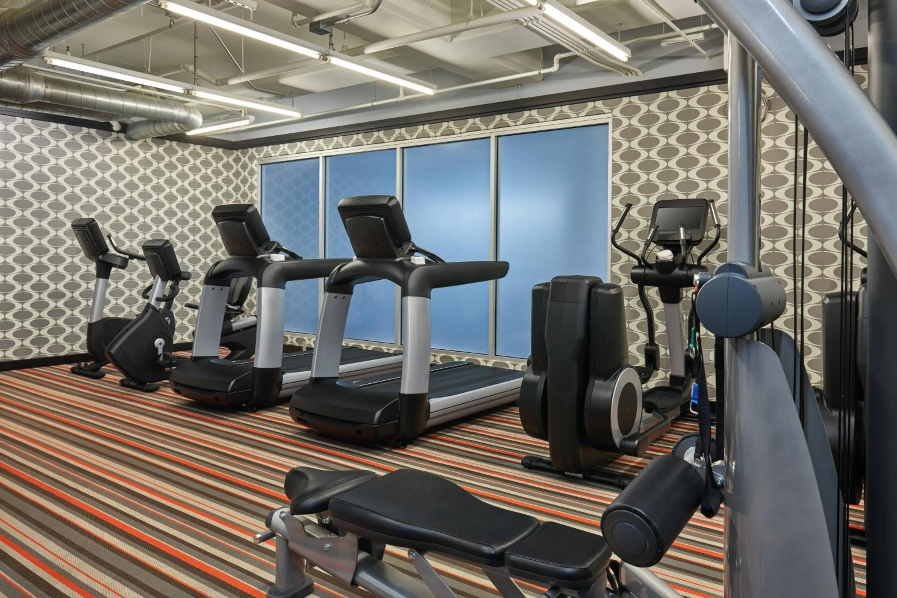 Fitness centre/facilities in Aloft Denver Downtown