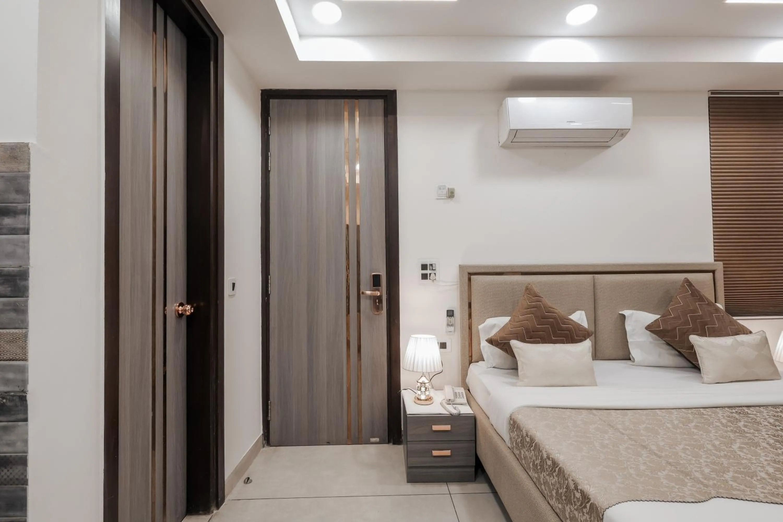 Bedroom, Bed in Micasa Homes