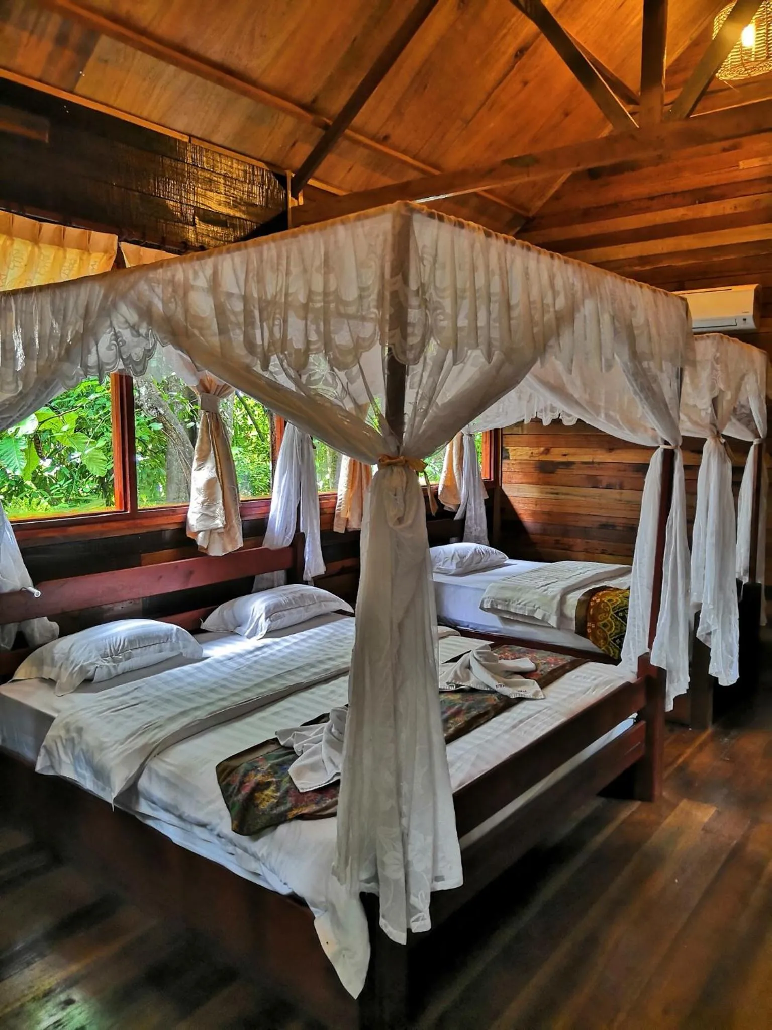 Bed in Borneo Natural Sukau Bilit Resort