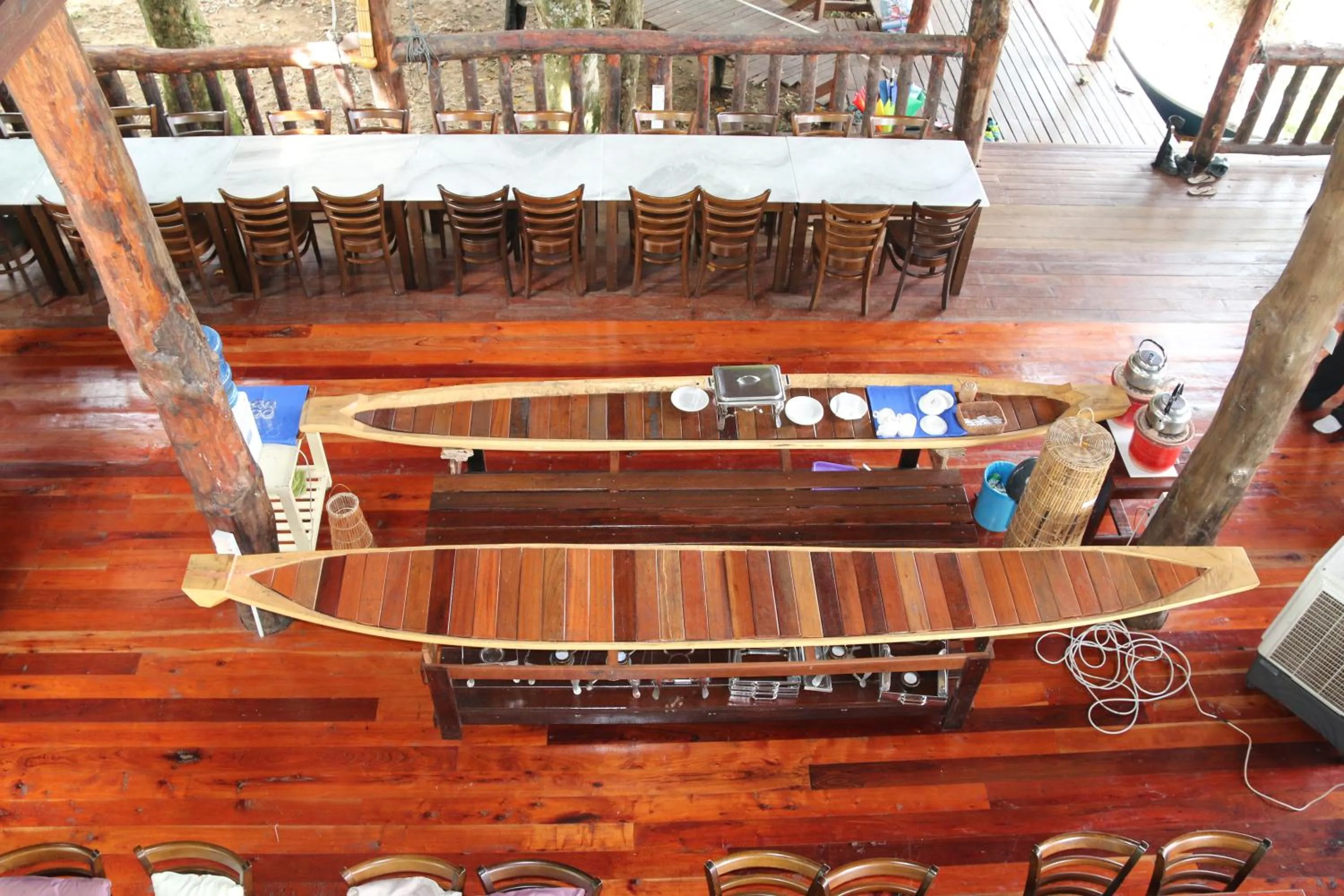 Restaurant/places to eat in Borneo Natural Sukau Bilit Resort